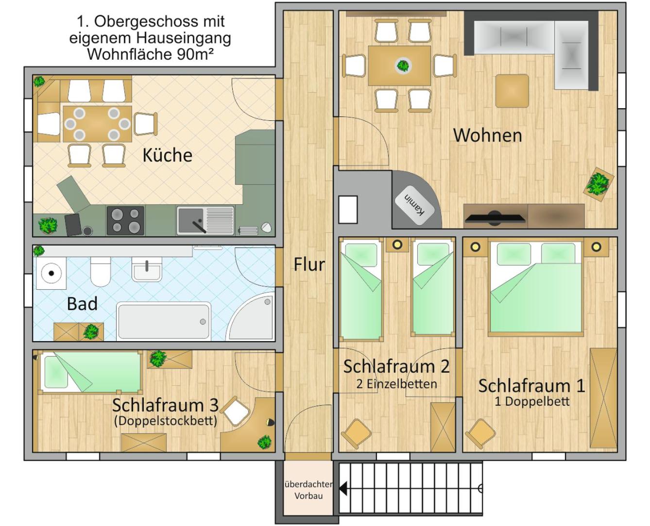 Ferienwohnung im Erzgebirge