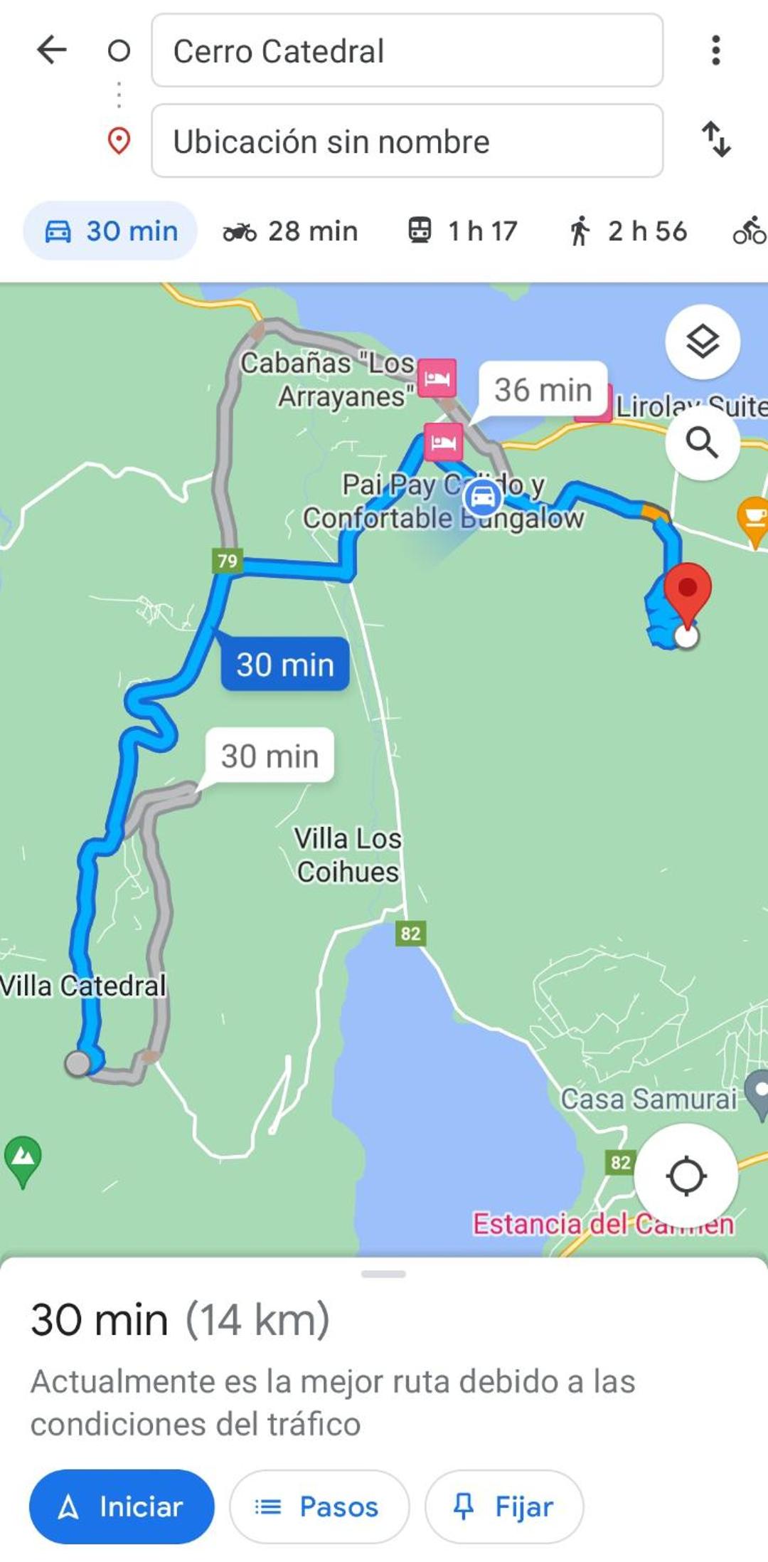 Cabaña de montaña en Cerro Otto con increible Vista al Lago