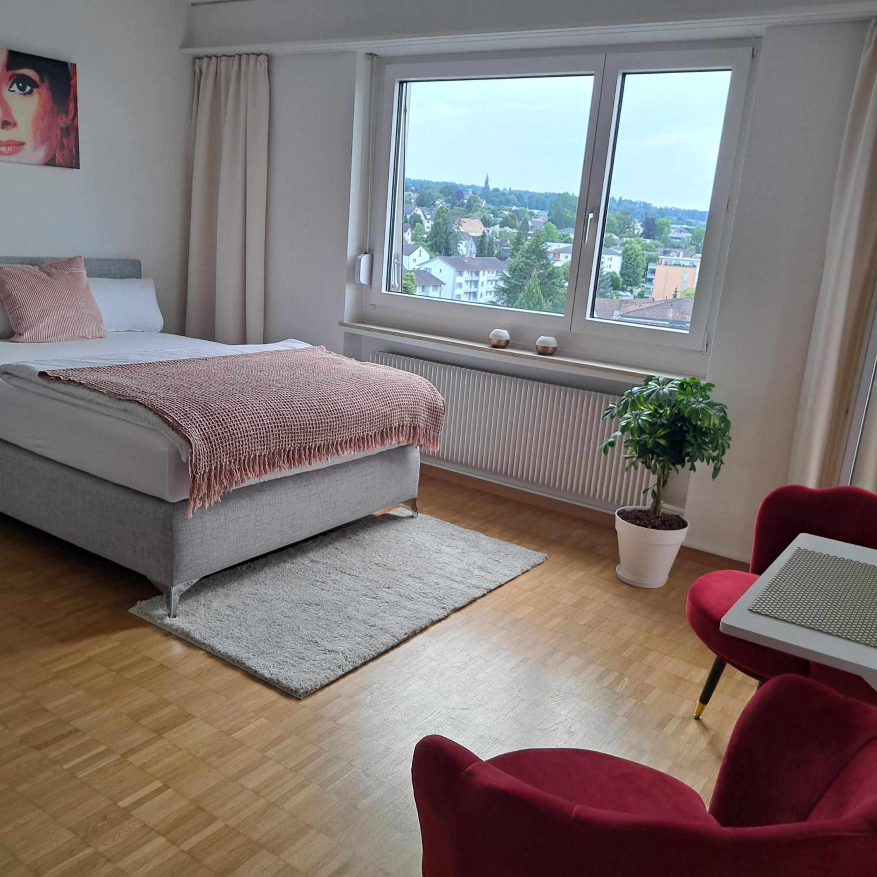 Sonniges 1-Zimmerappartement mit Blick über Kreuzlingen