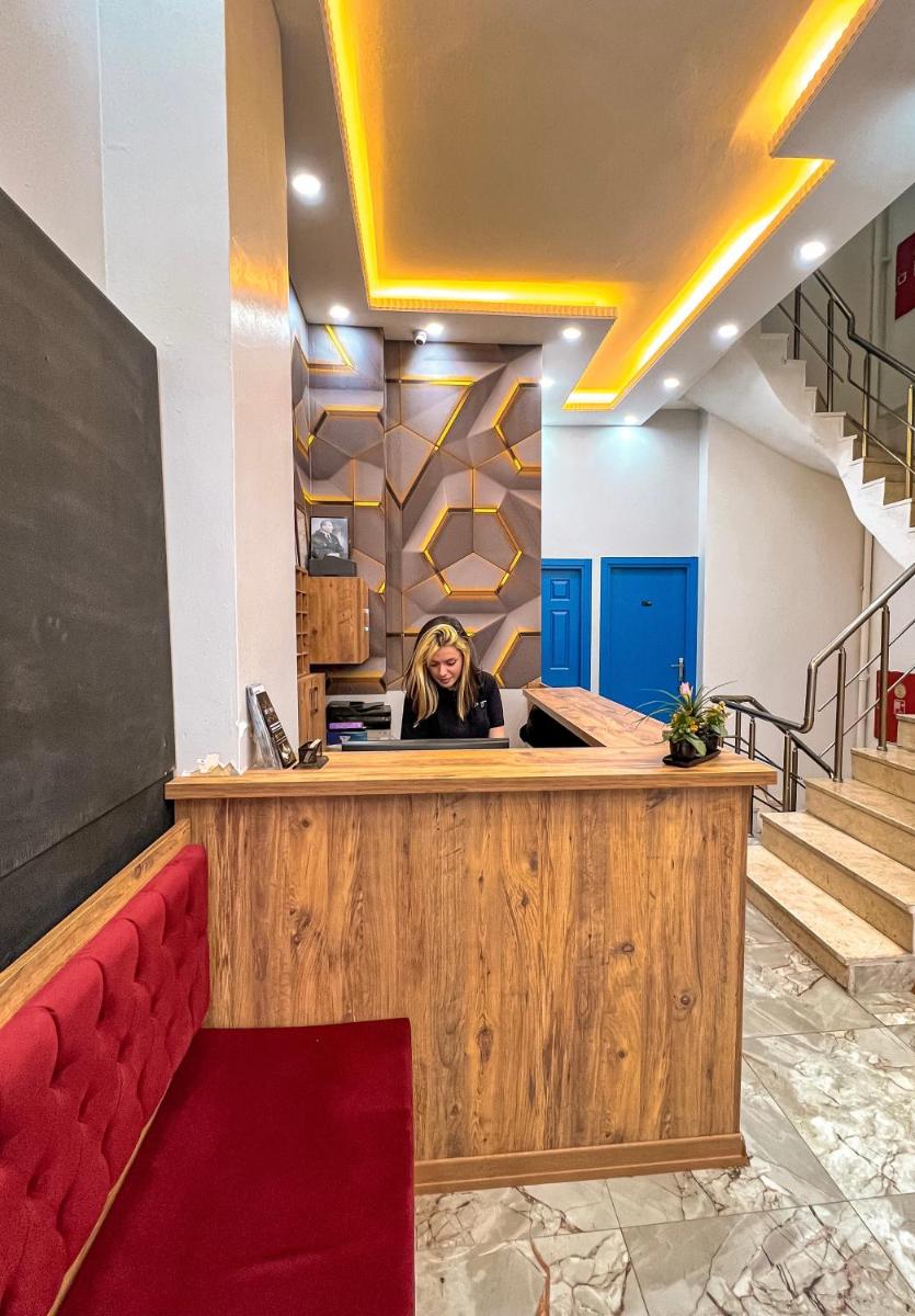 hotel reception