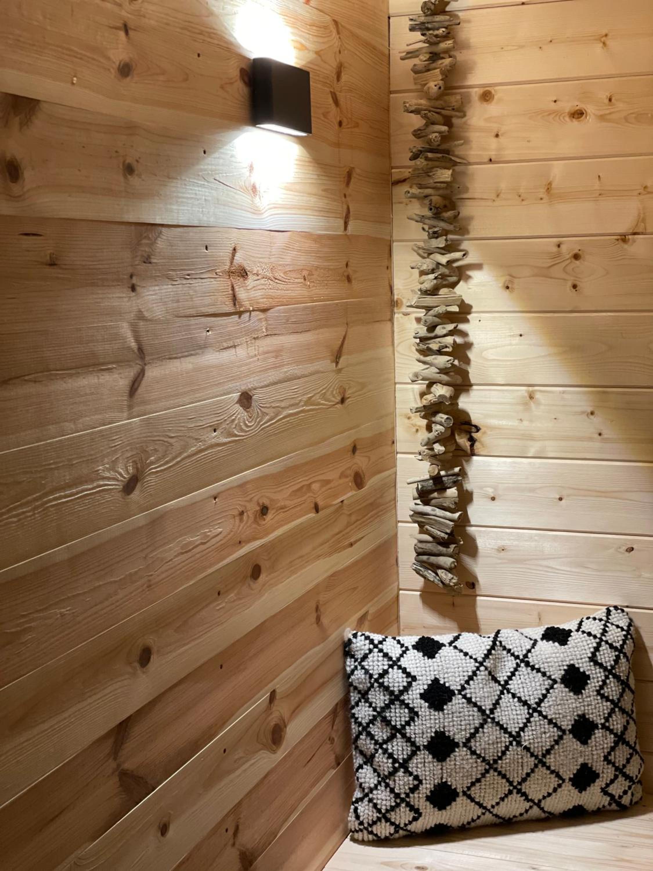 Kleines Chalet im Erzgebirge mit Sauna und Kamin