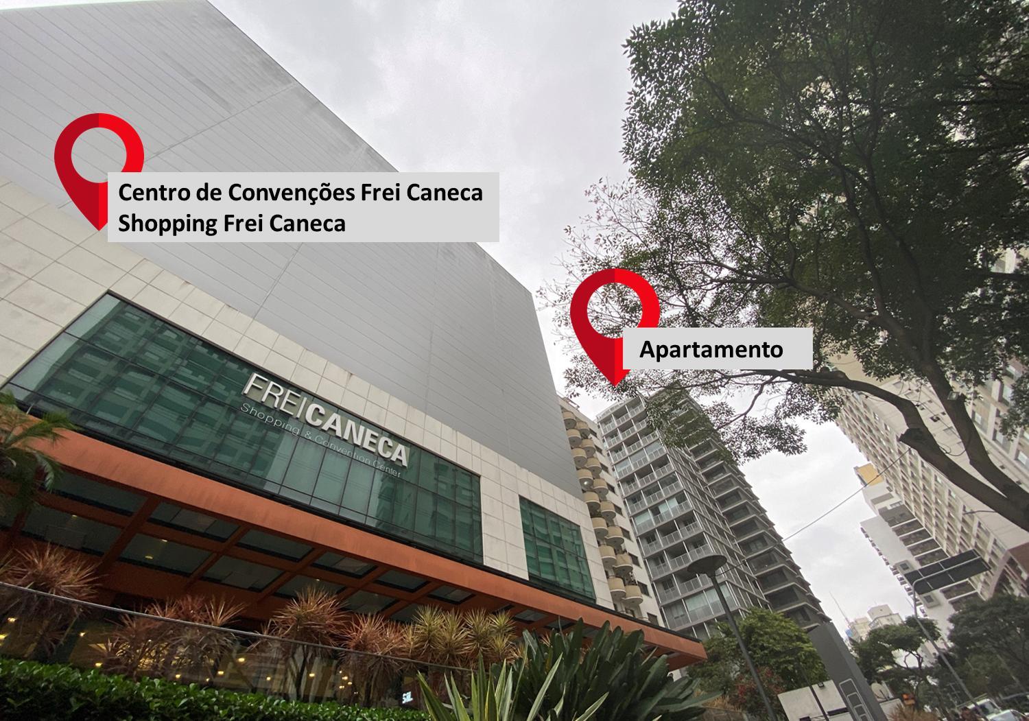 Lindo Studio ao lado do Centro de Convenções Frei Caneca - São Paulo