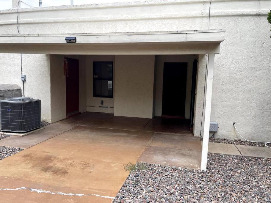 Townhouse, two car garage, fireplace back yard view 5