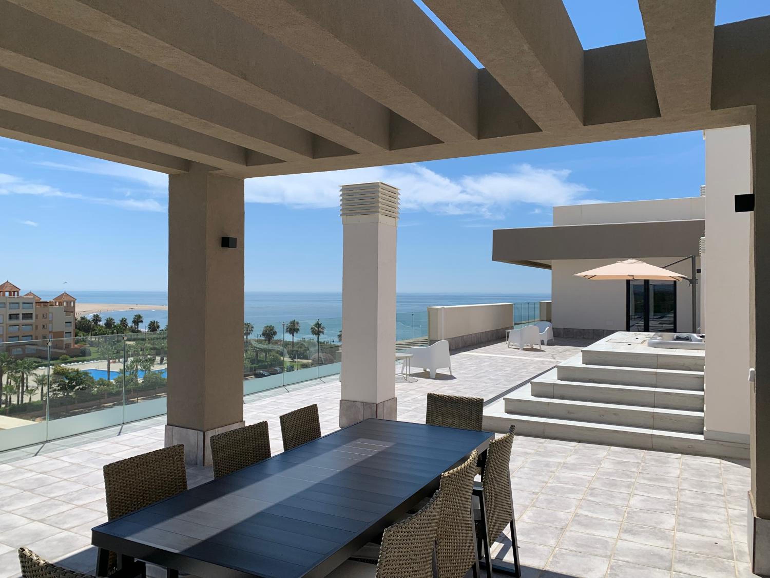 Hotel Penthouse With Wide Terrace Next To The Ocean