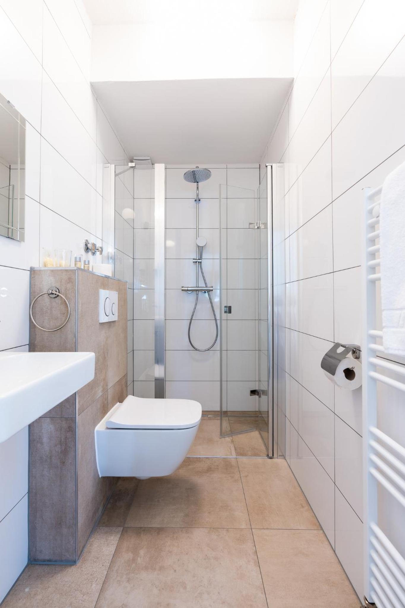 Hotel Bergheim en Bergheim — bathroom