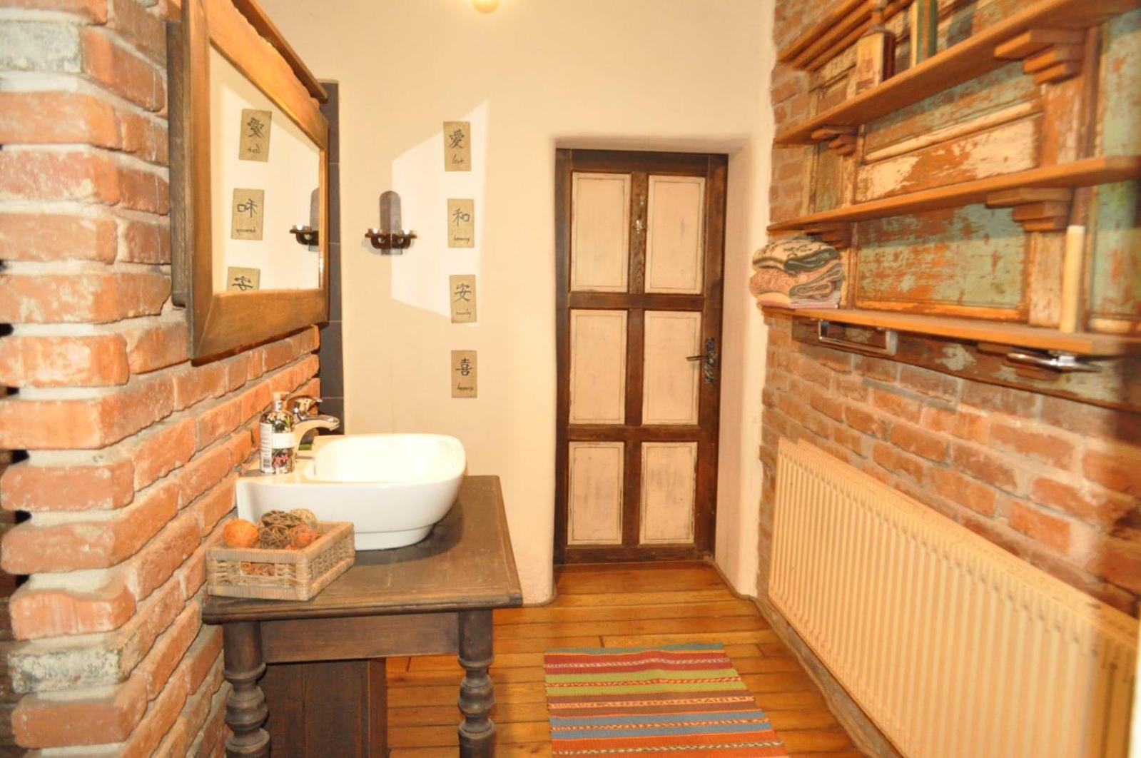 Vintage cozy village house view 4