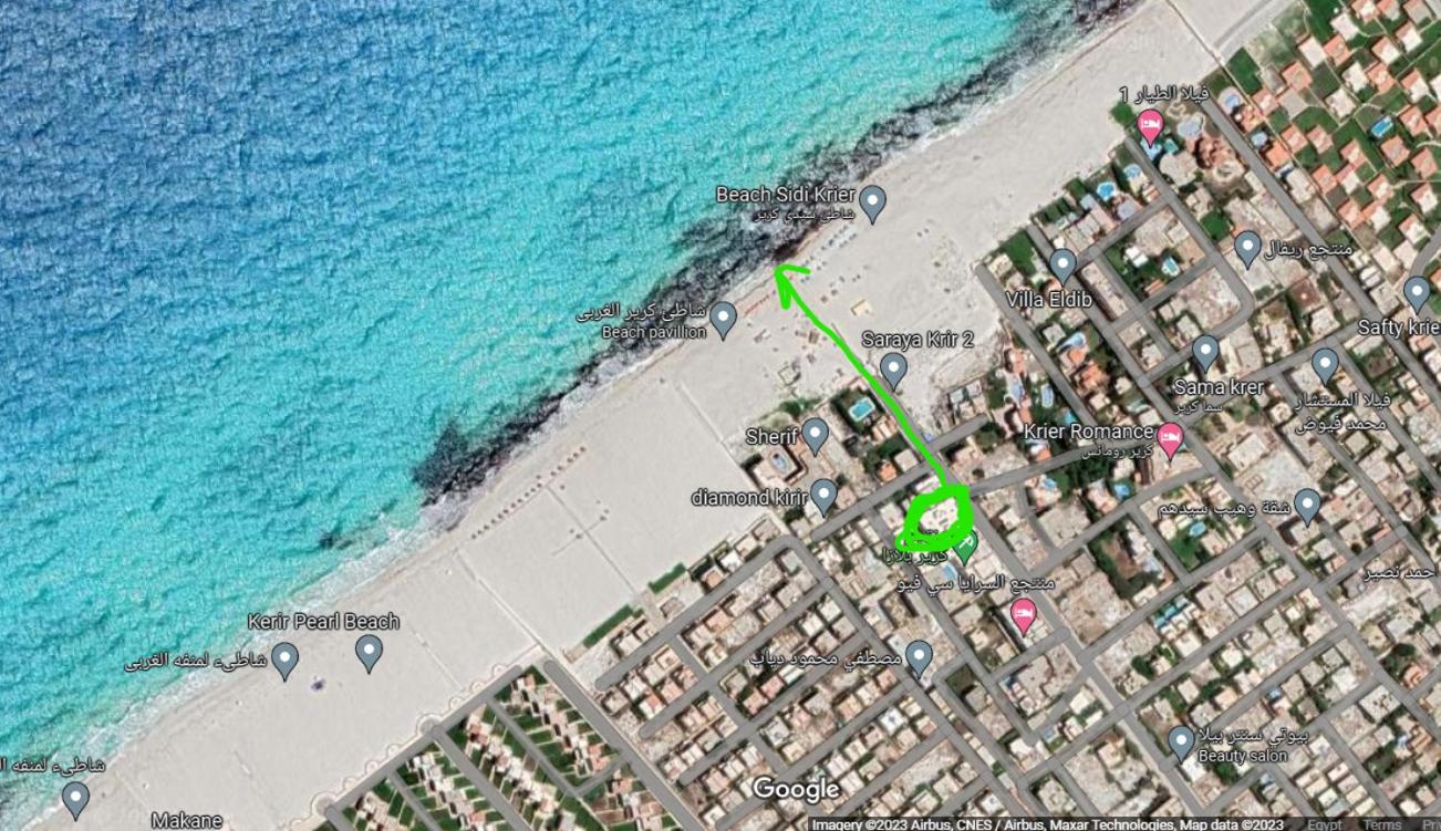 Beachside Chalet ,Sidi kerir