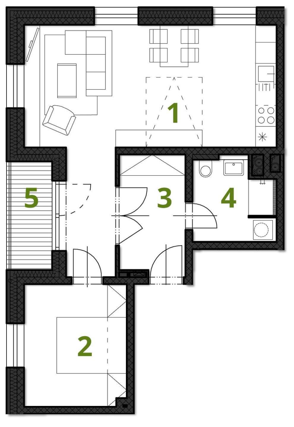 Apartmán u Skiareálu Filipovice