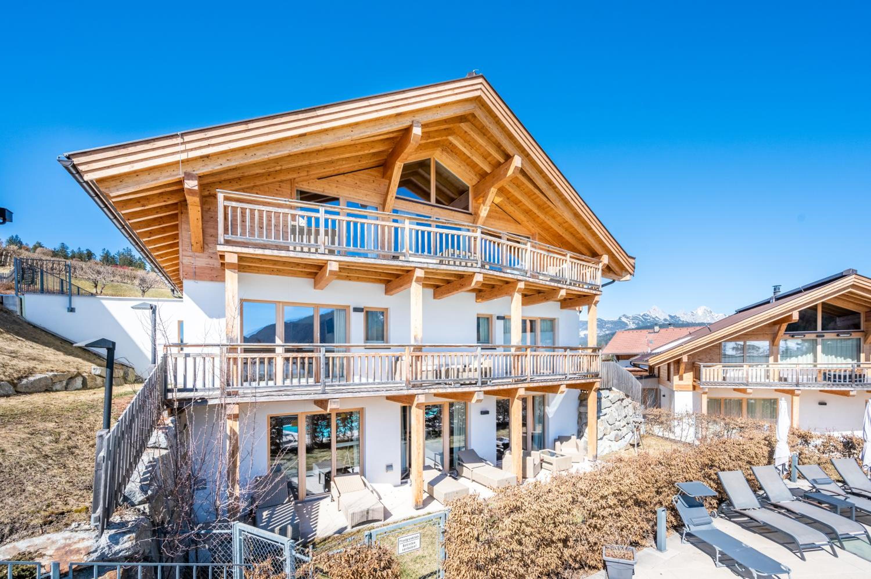 Chalet Bergliebe zentral mit Bergblick