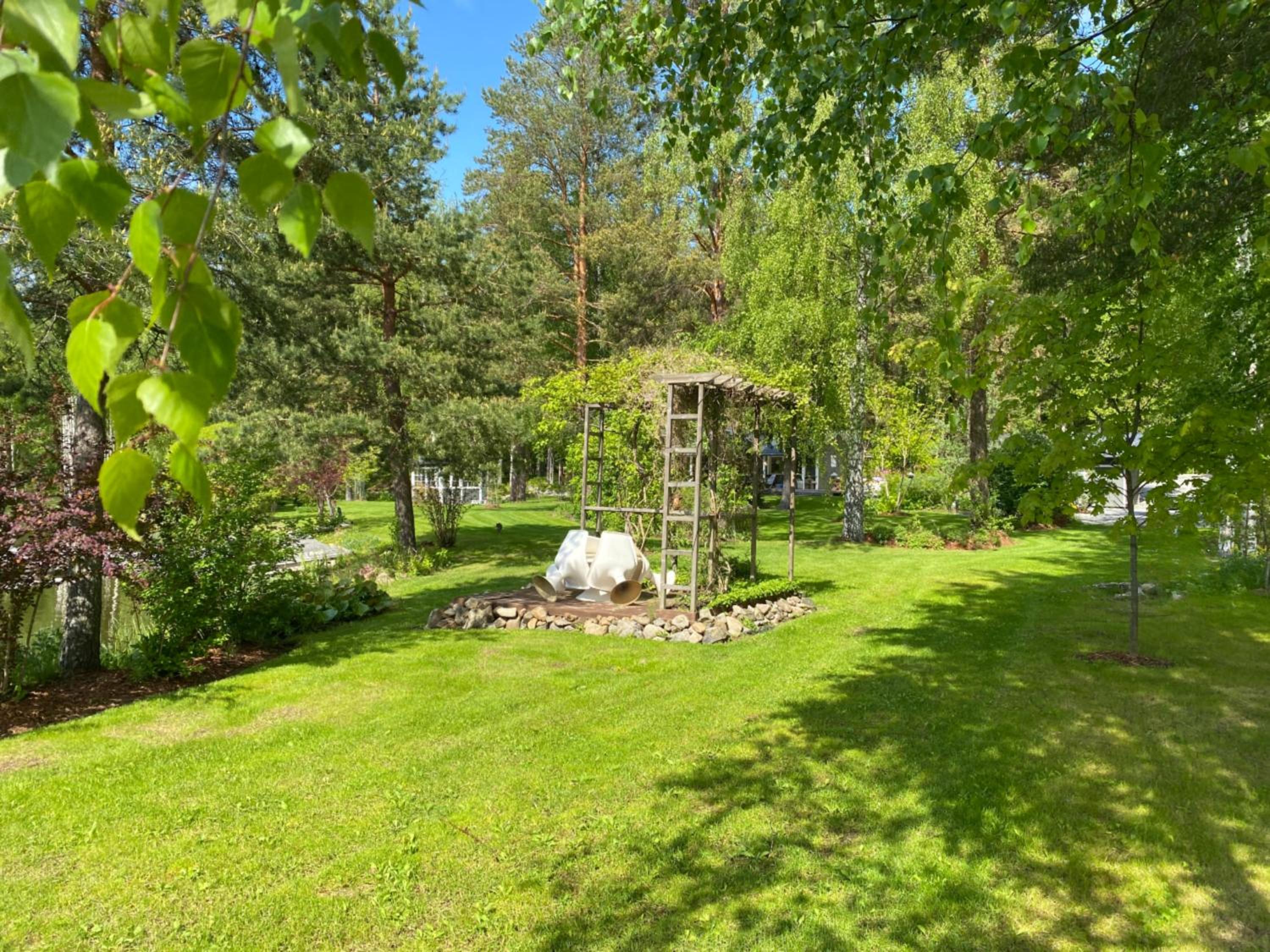 Kodikas vapaa-ajan asunto Päijänteen rannalla