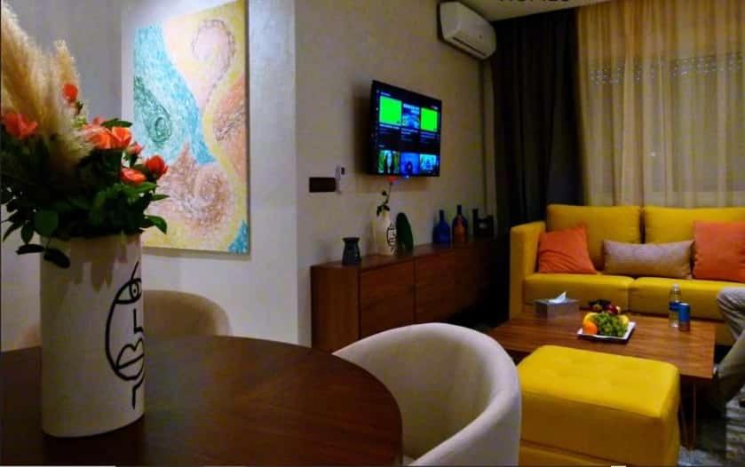 hotel room