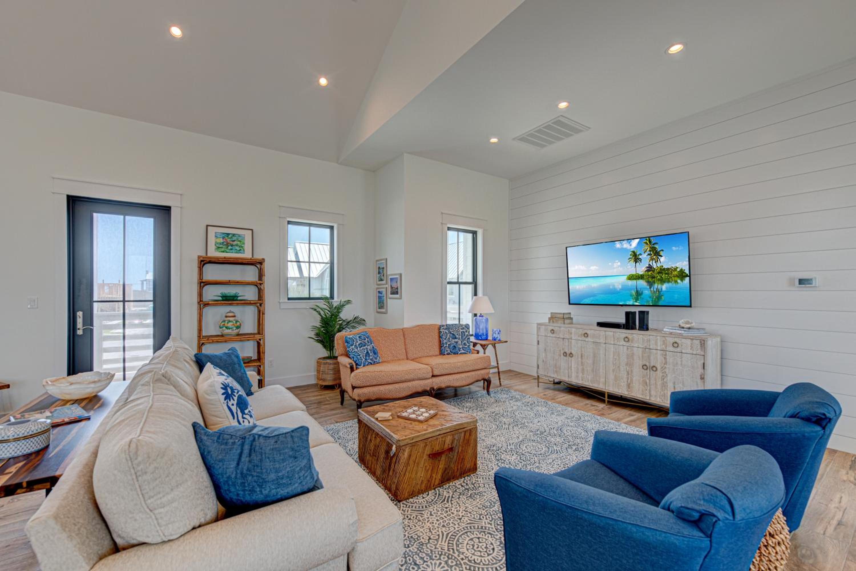 Meribella Beautiful beachfront home with boardwalk to the beach view 5