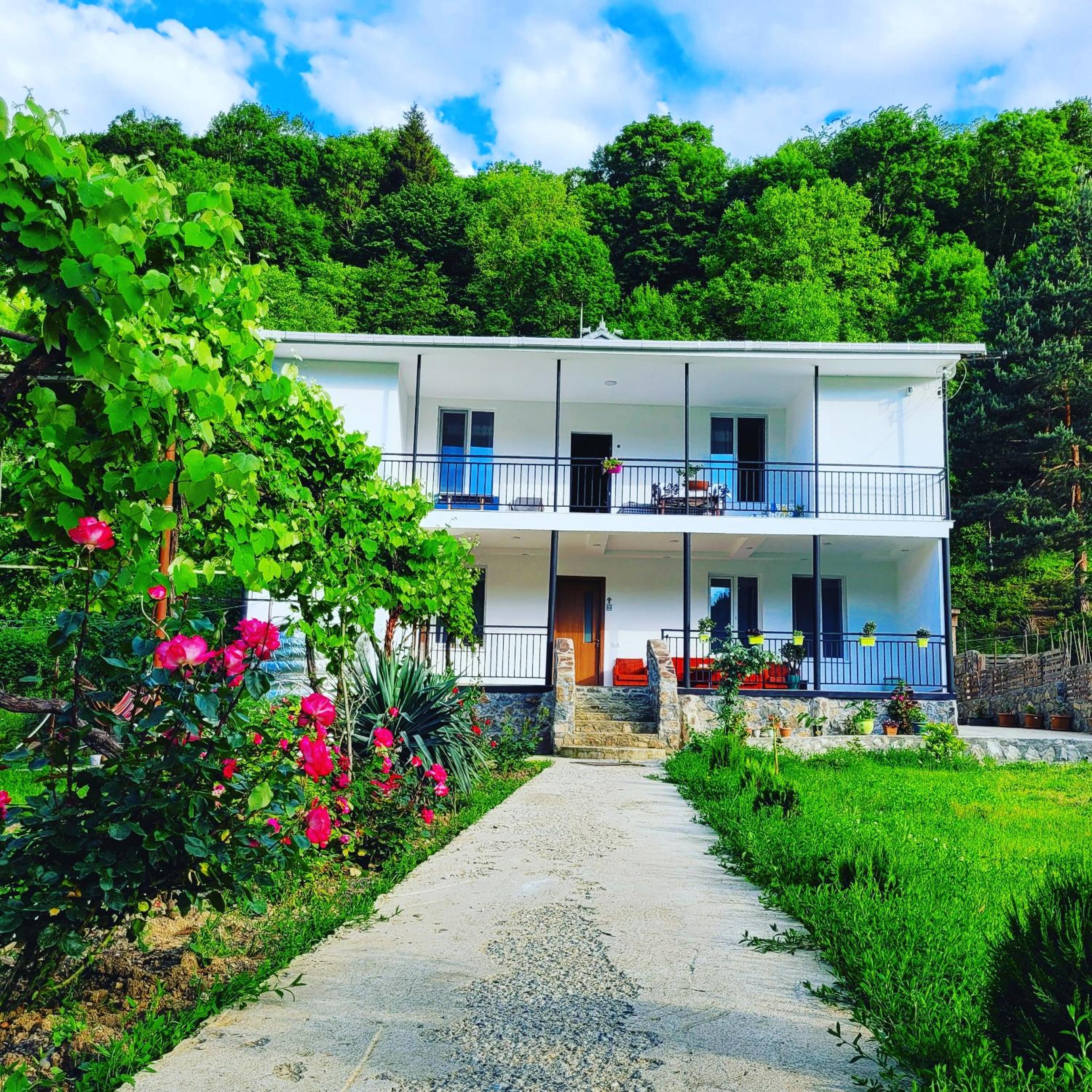 Family hotel mountain panorama