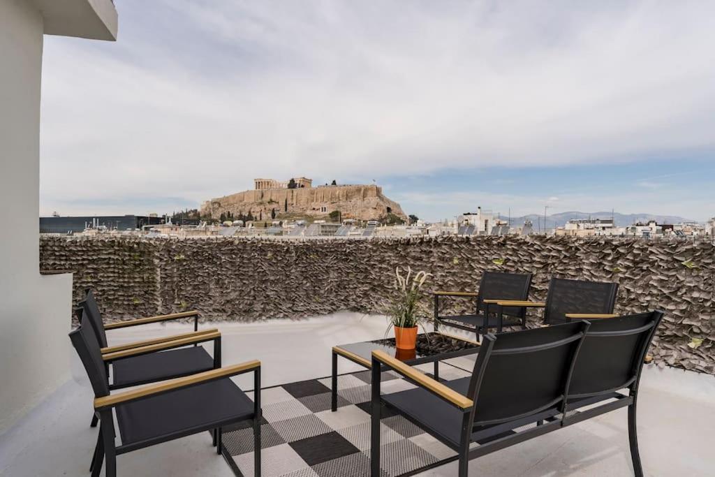 Minimal luxury 5BDR apt w/terrace AcropolisView