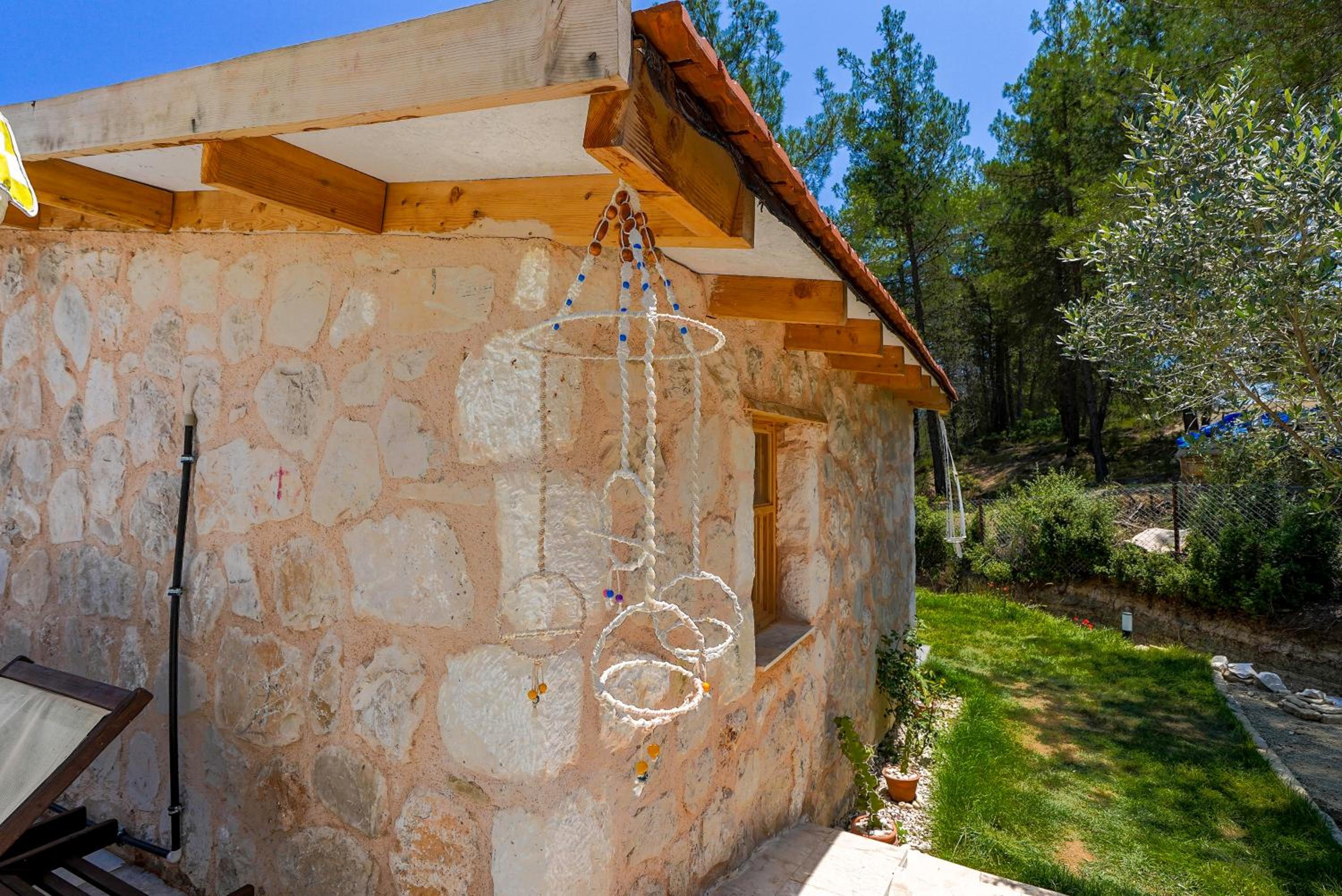 outdoor BBQ area
