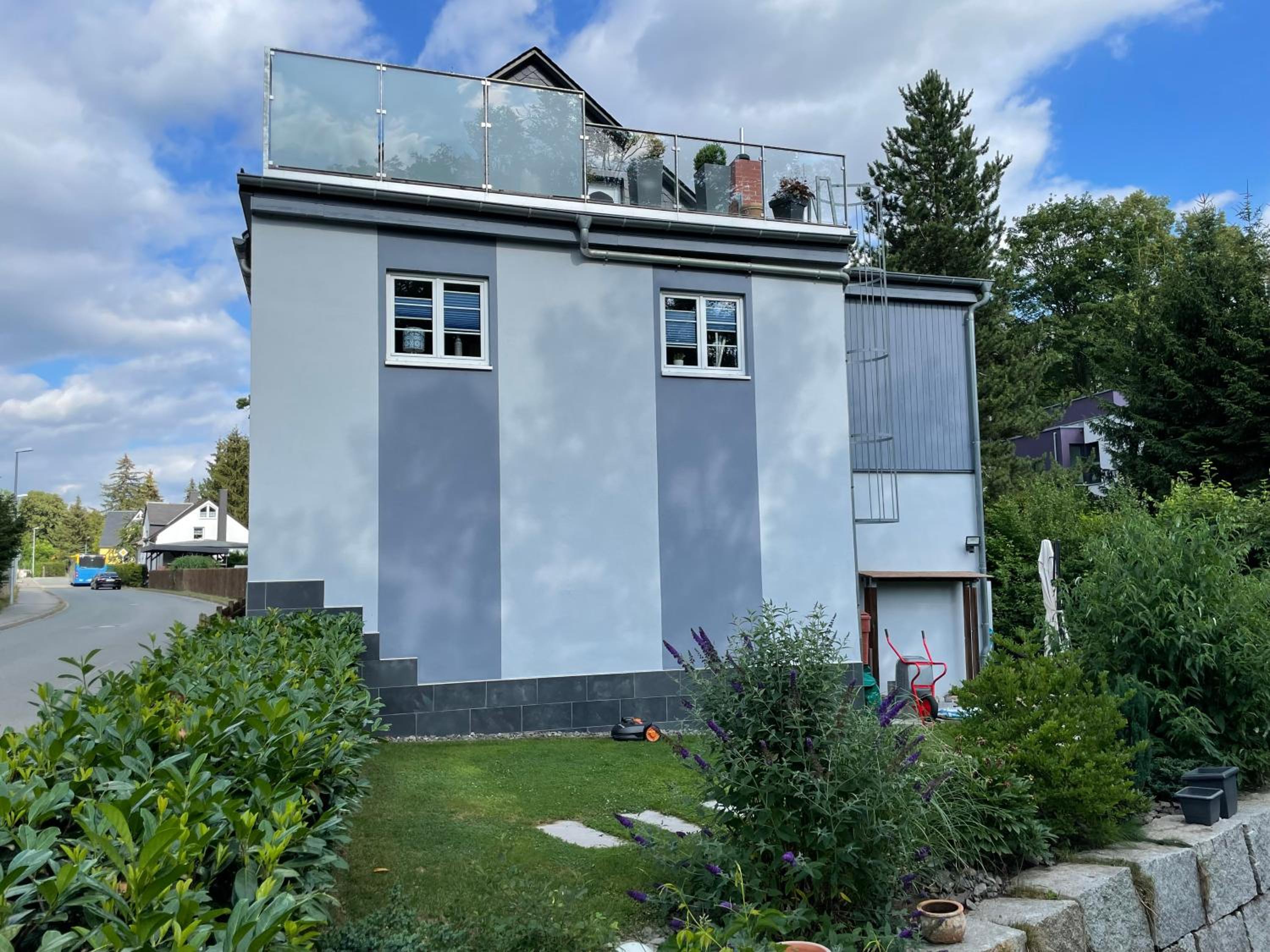 Ferienhaus Villa Adelsberg mit Dachterrasse in Zentraler Lage für bis zu 10 Personen