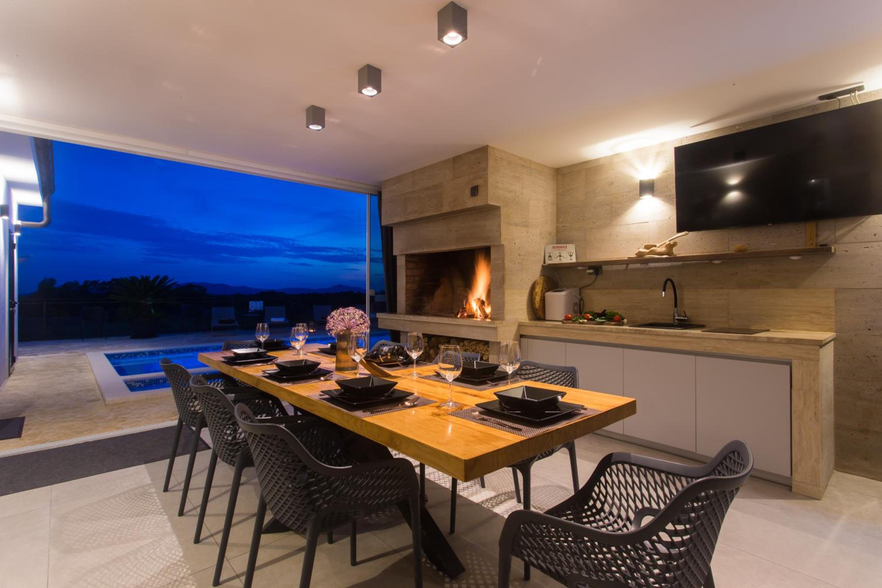 Luxury Villa Lunika near Brela, Baska Voda, Makarska