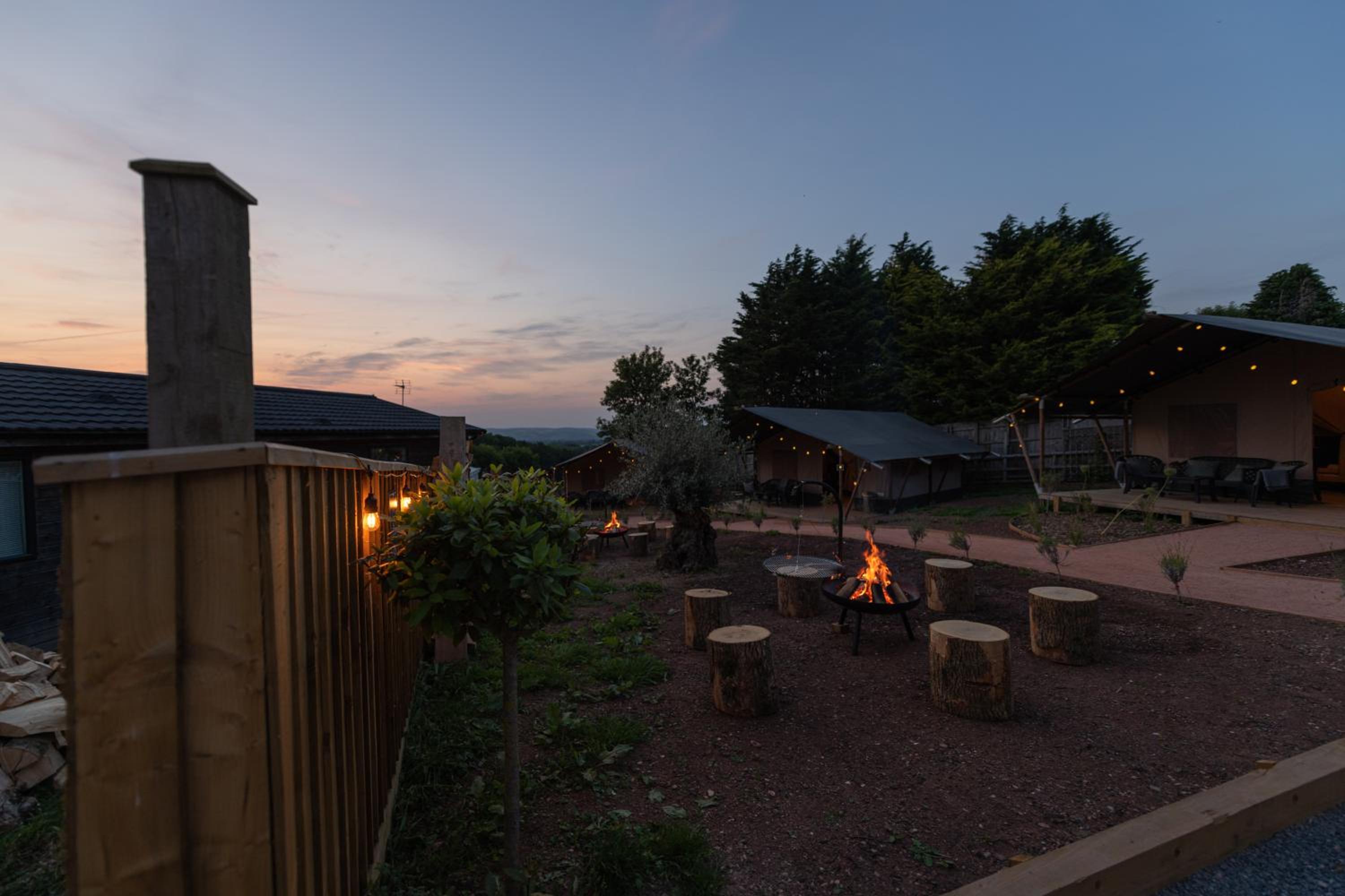 Luxury Glamping at Stags Head view 3
