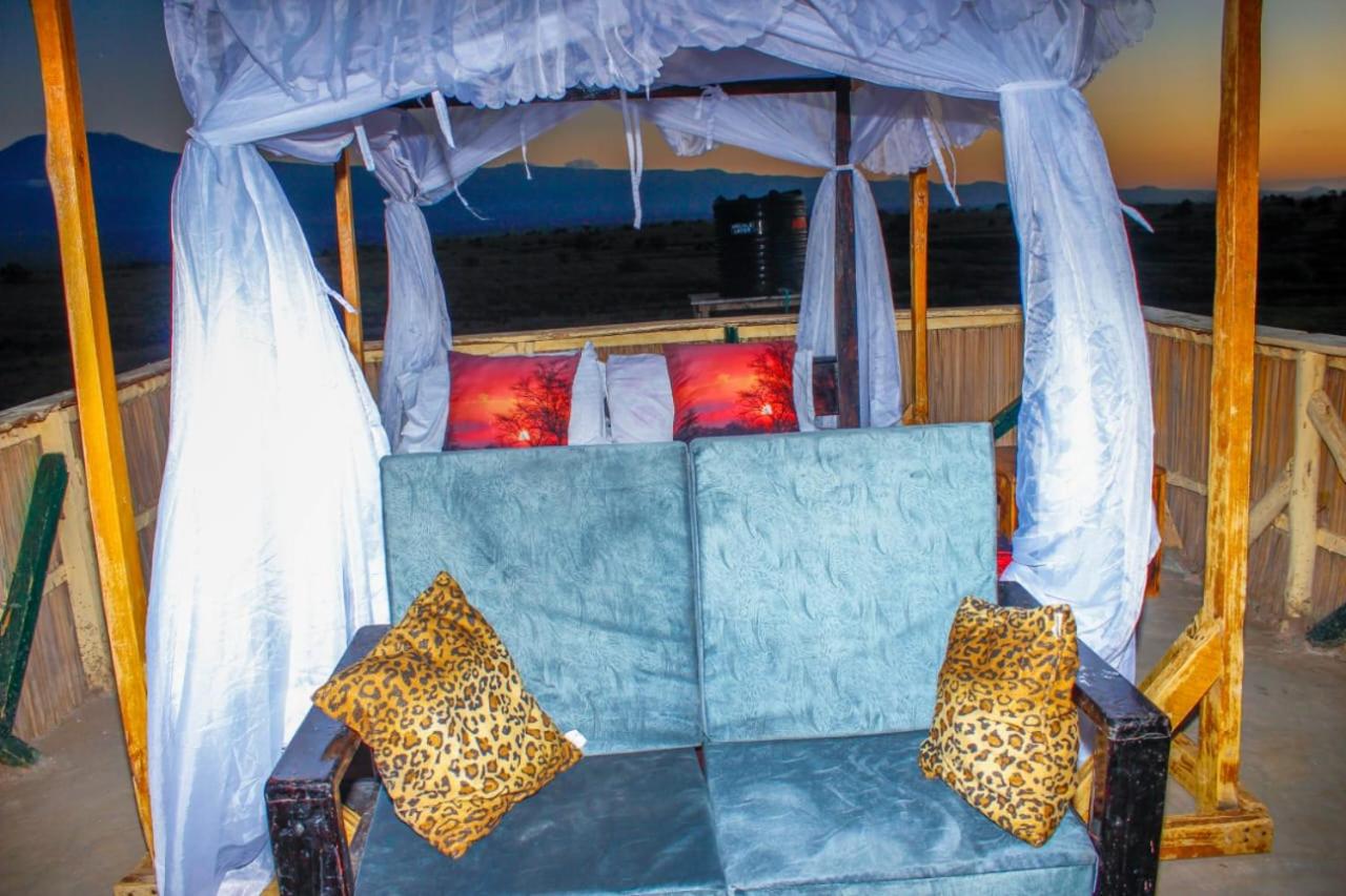 Amanya Star Bed Amboseli view 5