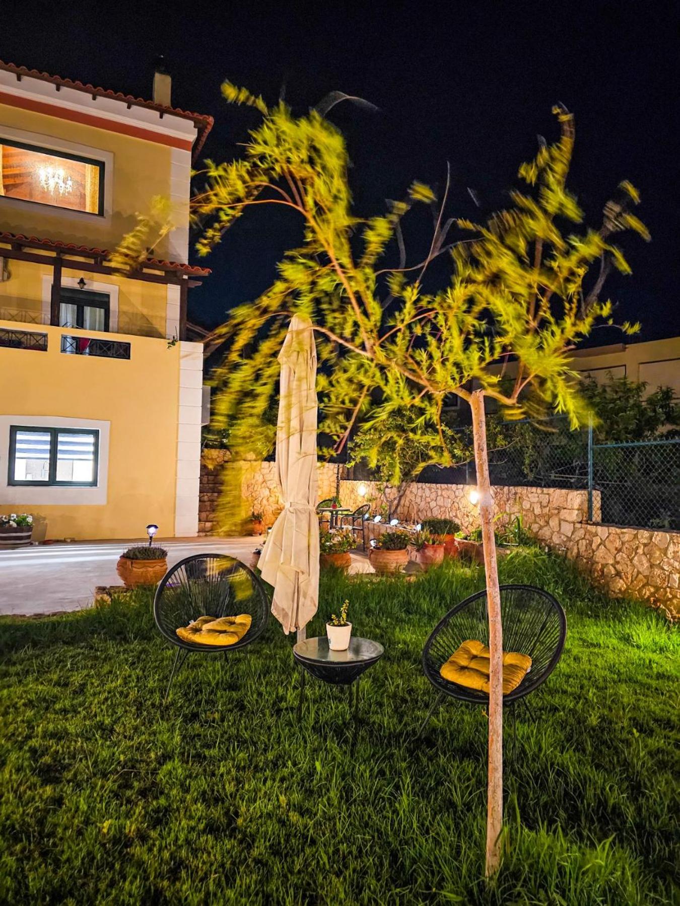 Villa Aitheras with sea views and garden