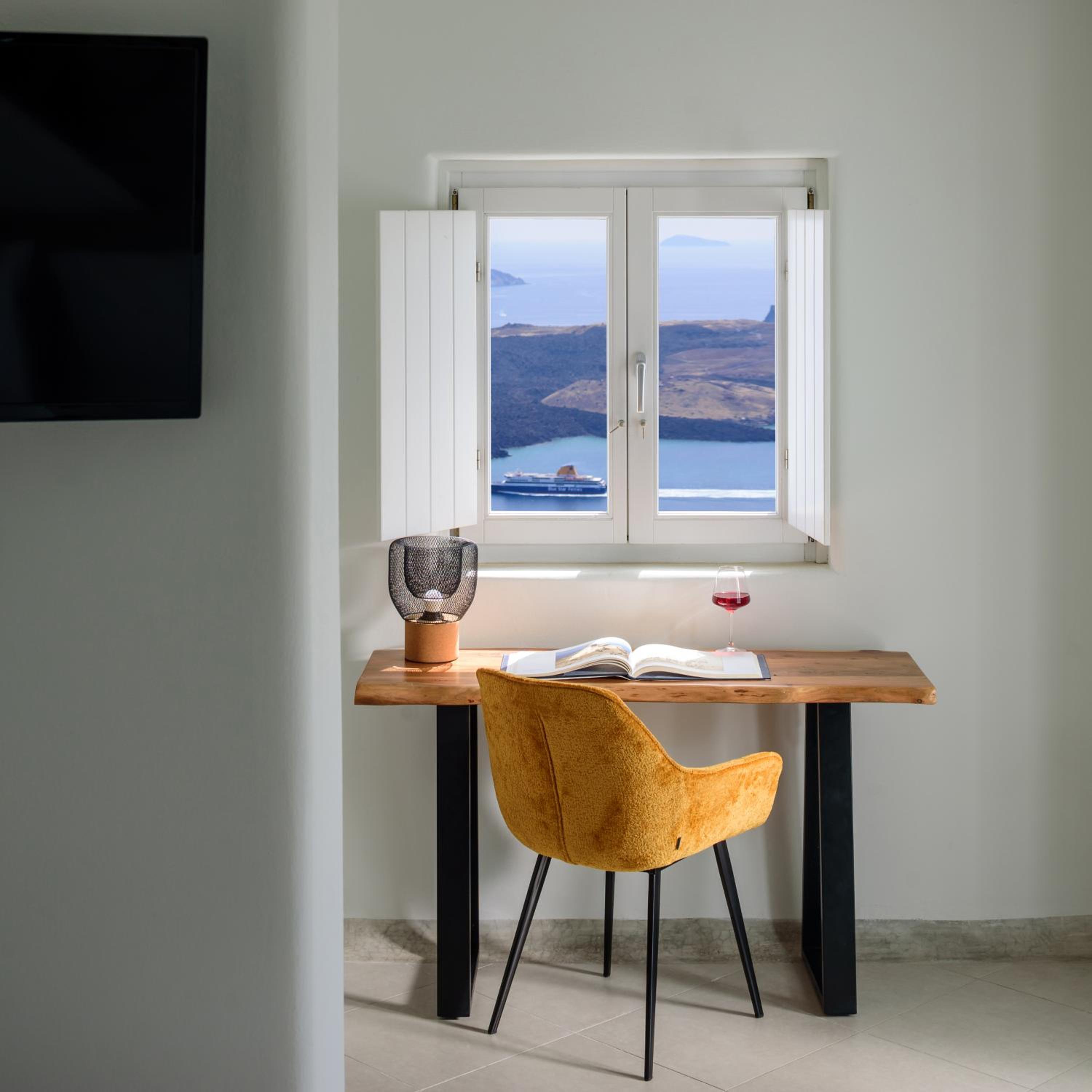 Aethria Villa en Imerovigli — hotel room
