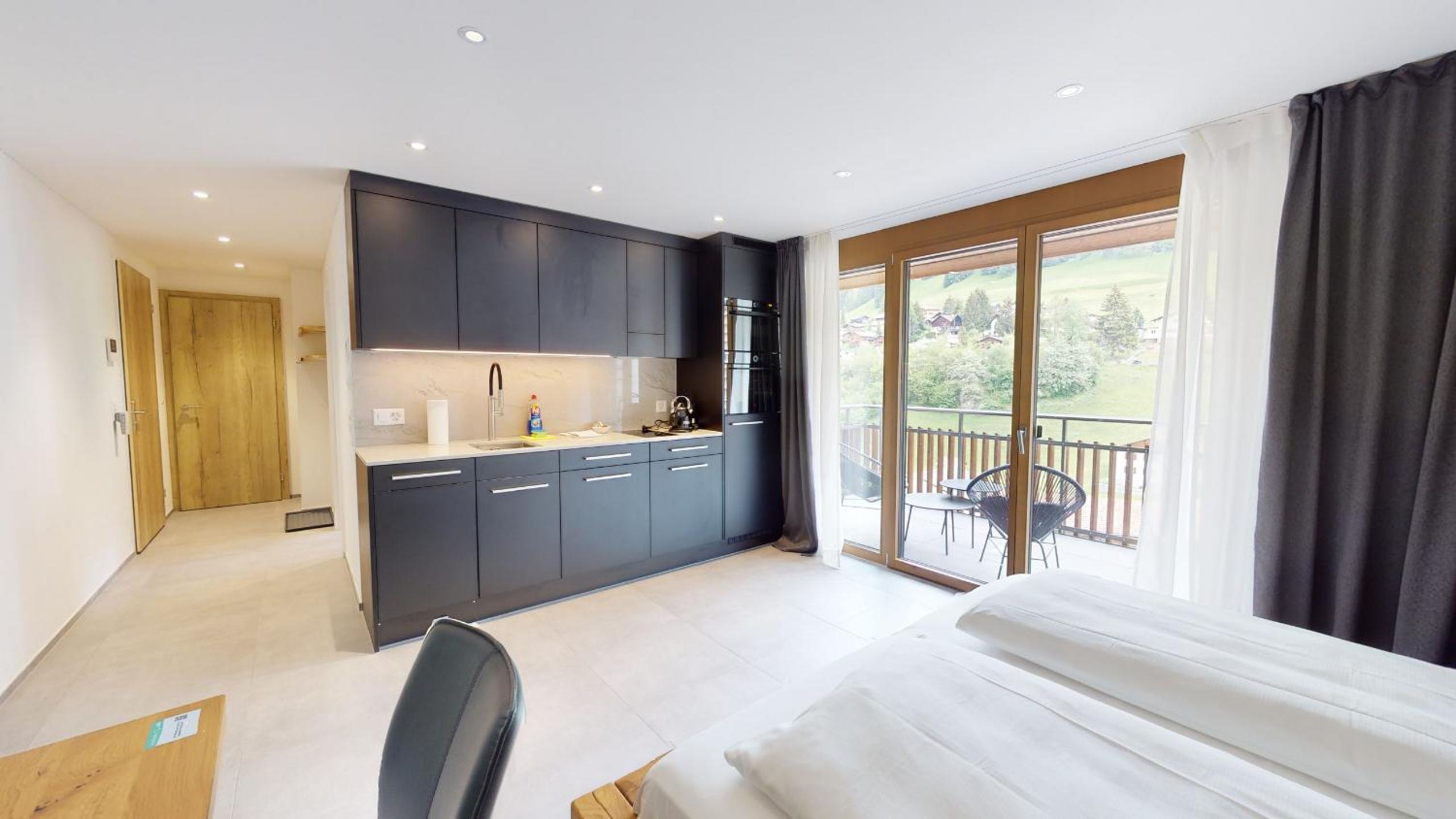 Apartment with hotel spa and pool