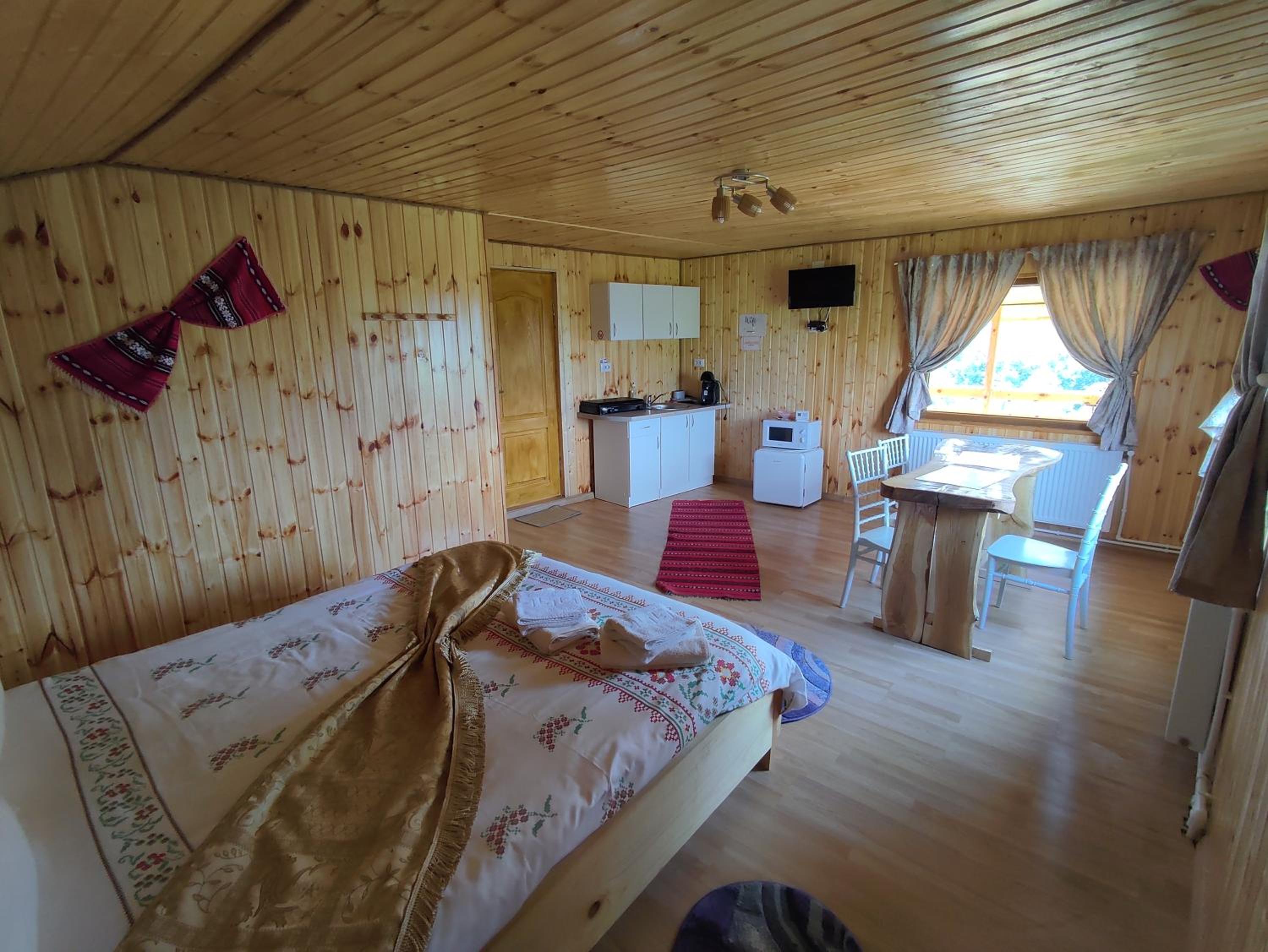 Cabana doi mesteceni