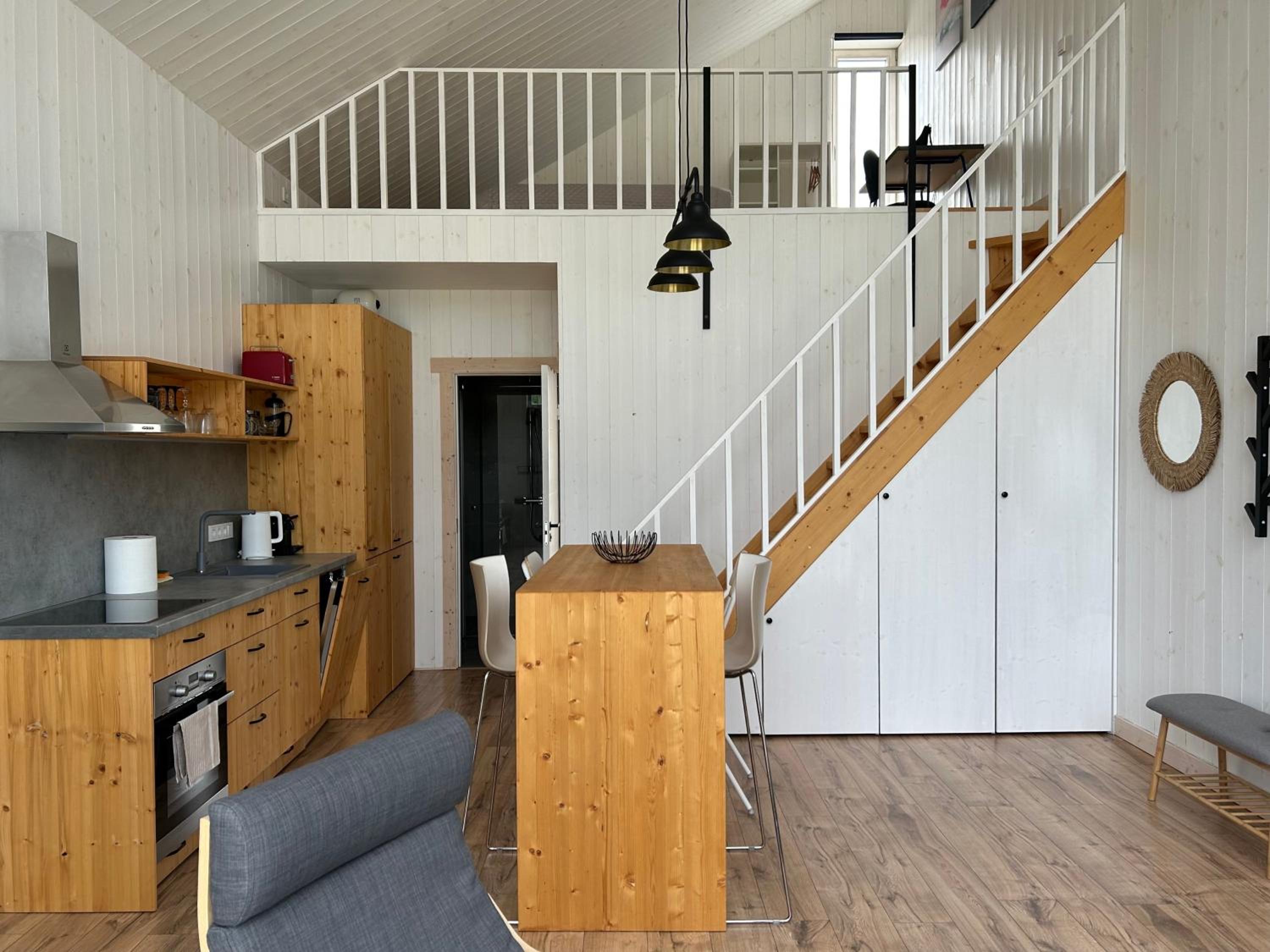Modern Cozy Loft in Svencelė view 3