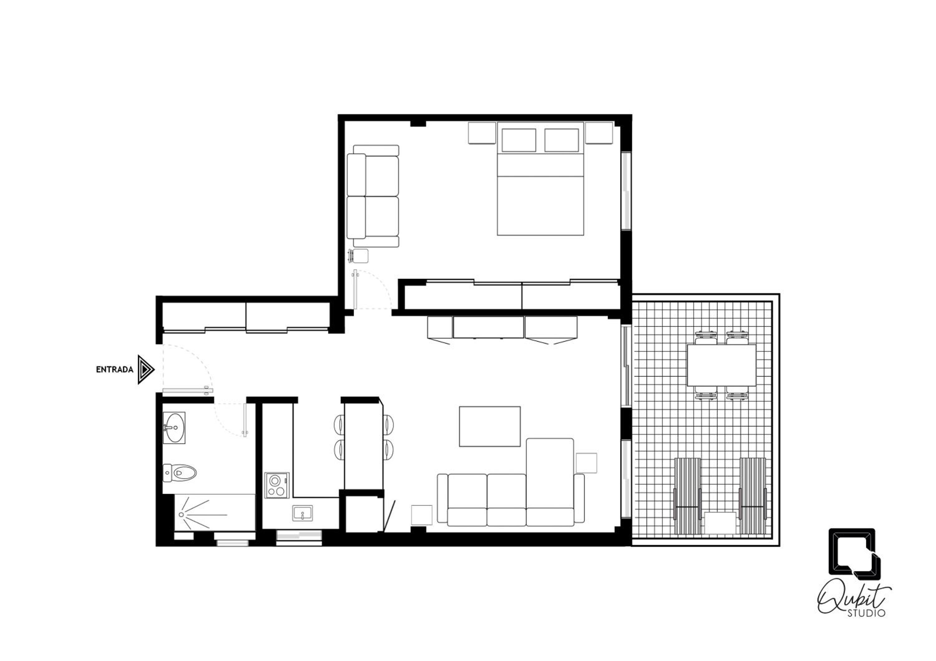 Top floor view apartment by AltamarHomes