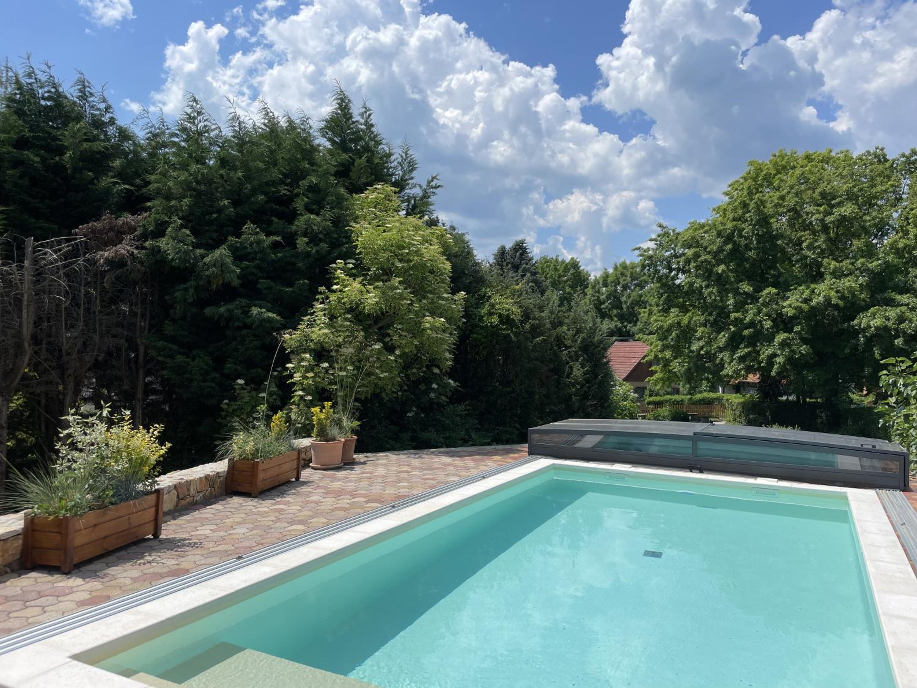 Spacious 3 bedroom house with heated pool view 5