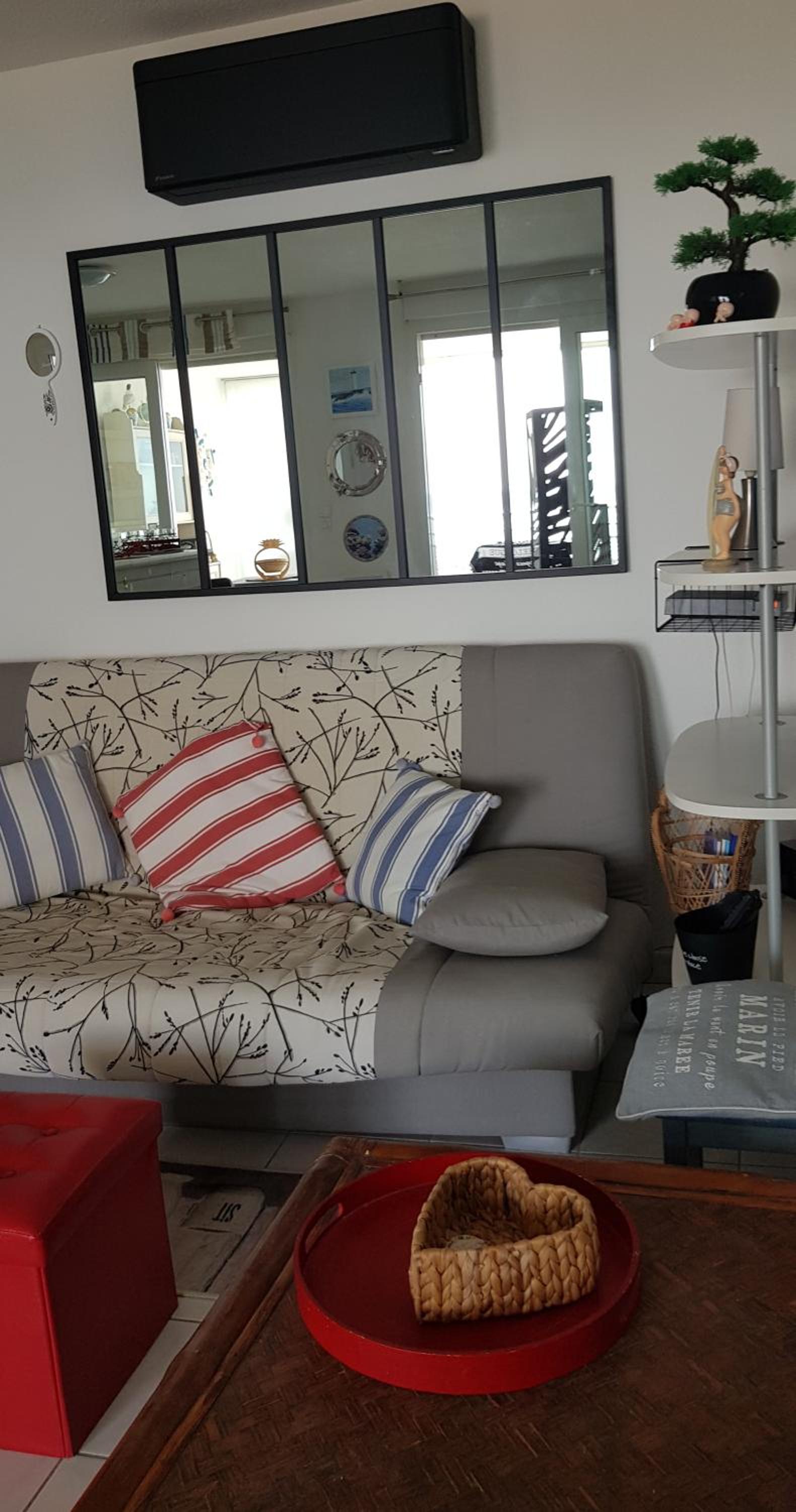 MOM' Blue Paradise Front De Mer 3 étoiles 61 m2 CAP'Diem 3 Clim - Idéal pr un Séjour de 15j ou plus ! Wifi, lit 160 - 4è Ascenseur, Parking, Piscine, Pétan