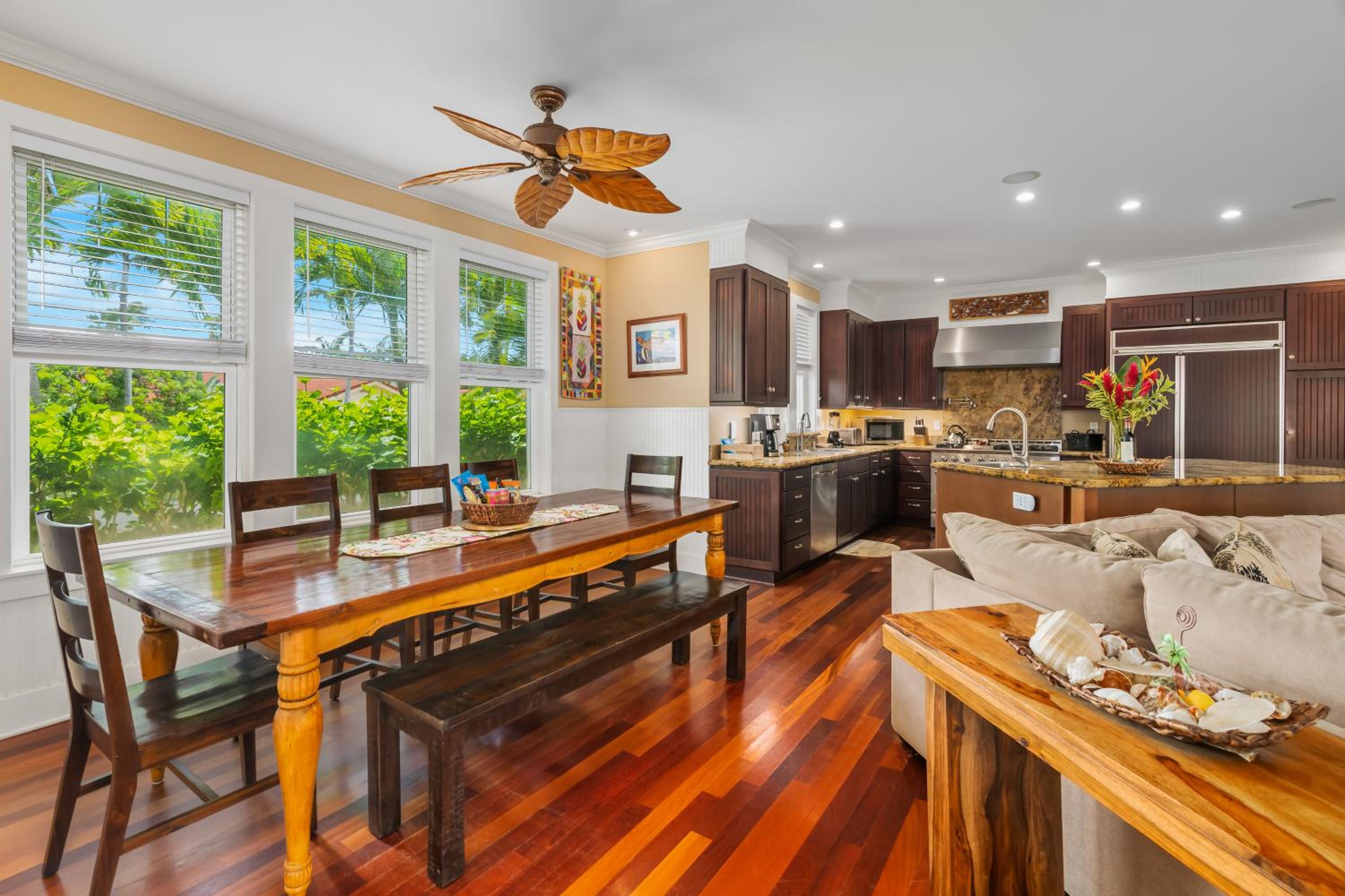 1730 Kaleka 4 Bed Poipu House, Guest House walk to Beach view 3