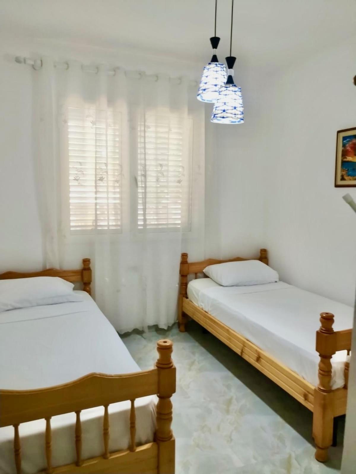 Golem Beach Apartment with Enchanting Garden