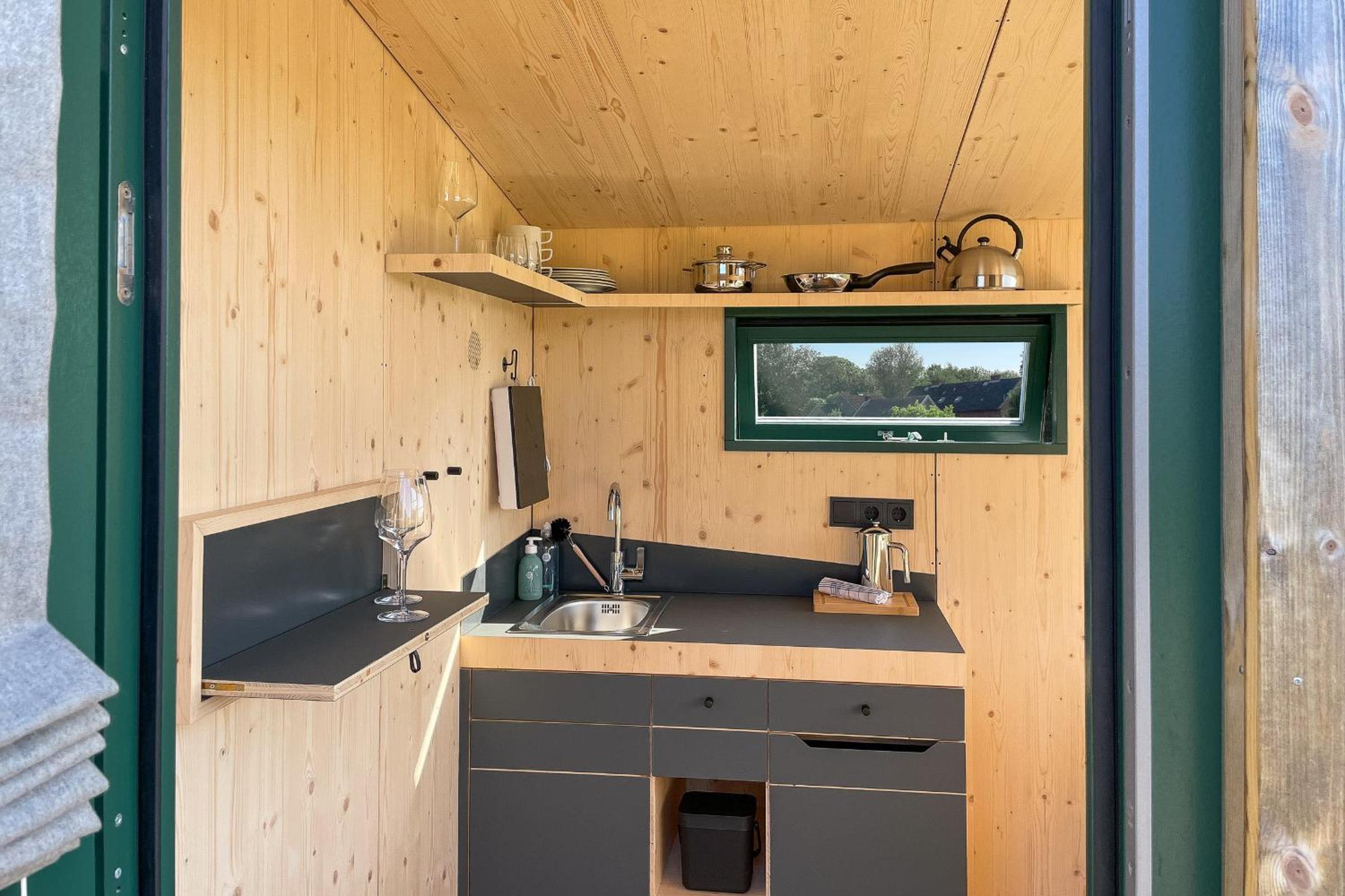 Sleep Space 4 - Green Tiny Spot Cuxhaven Altenbruch