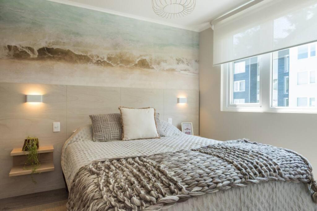 PUCON depto NUEVO! DOS DORMITORIOS DOS BAÑOS, en condominio con estacionamiento,balcon, super equipado, WIFI Y CABLE, PISCINA CON JARDINES, ZONA TRANQUILA 