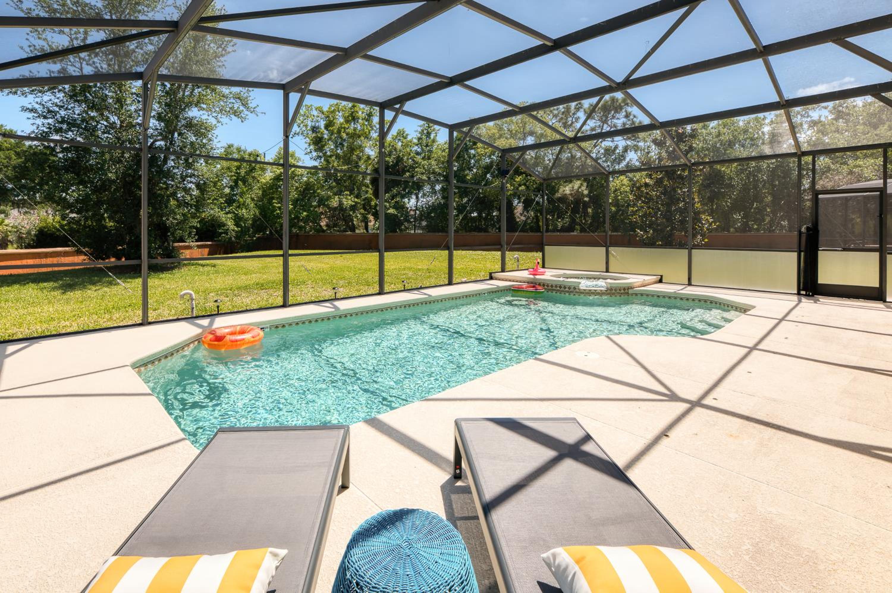 Family Retreat 6BR Villa with Private Pool, Spa & Theater near Disney view 4