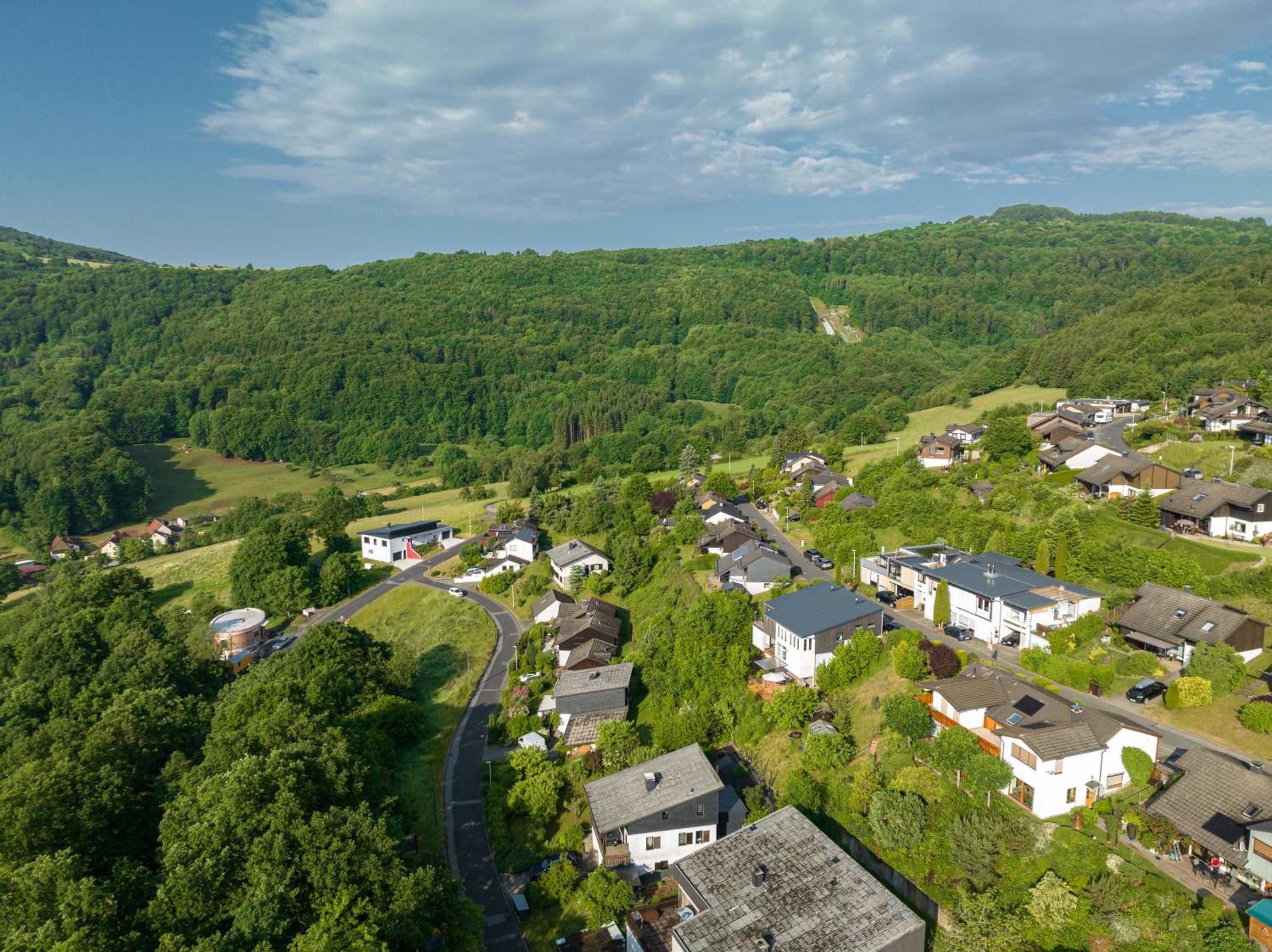 RhönKristall modernes Terrassenhaus mit Weitblick