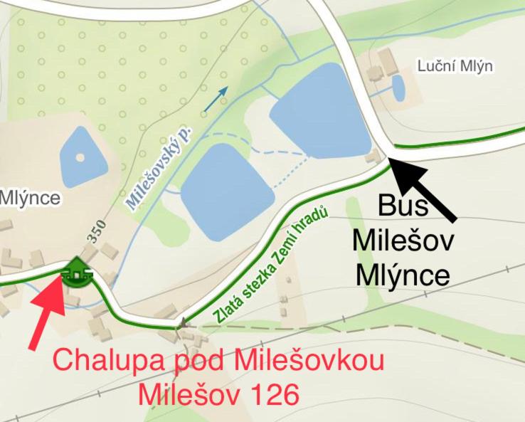 Pokoje v chalupě pod Milešovkou