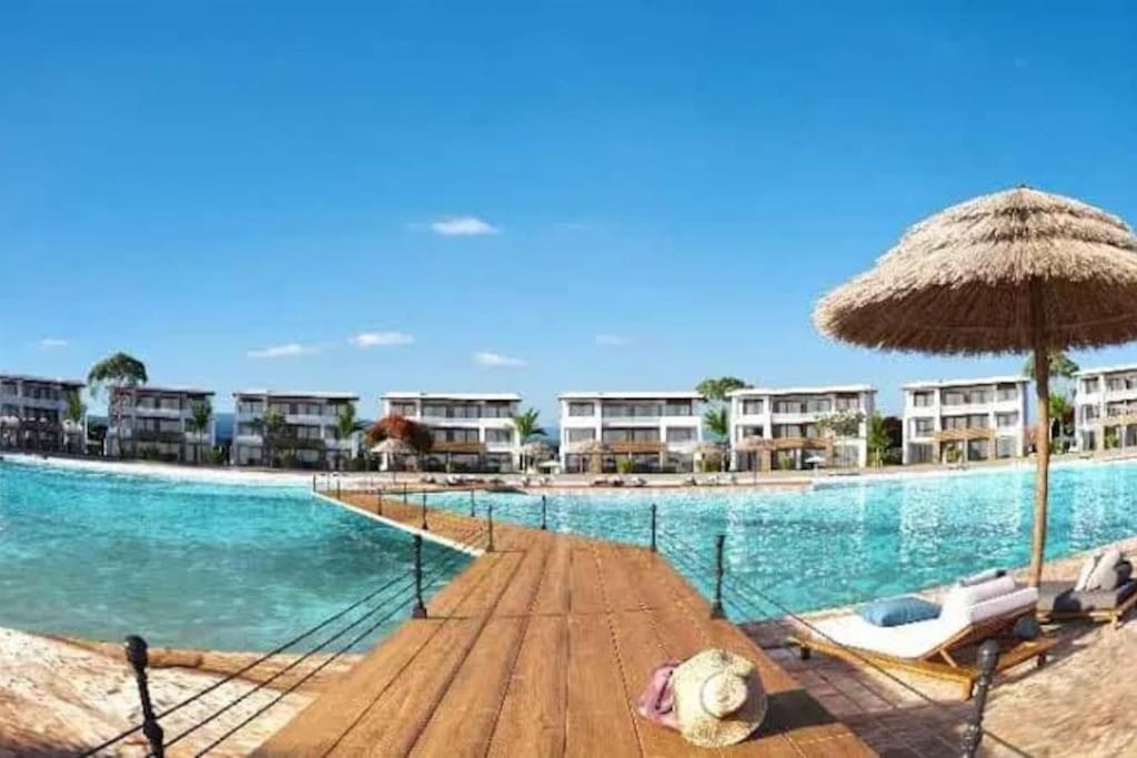 Amwaj North Coast Stylish Holiday Chalet with Roof