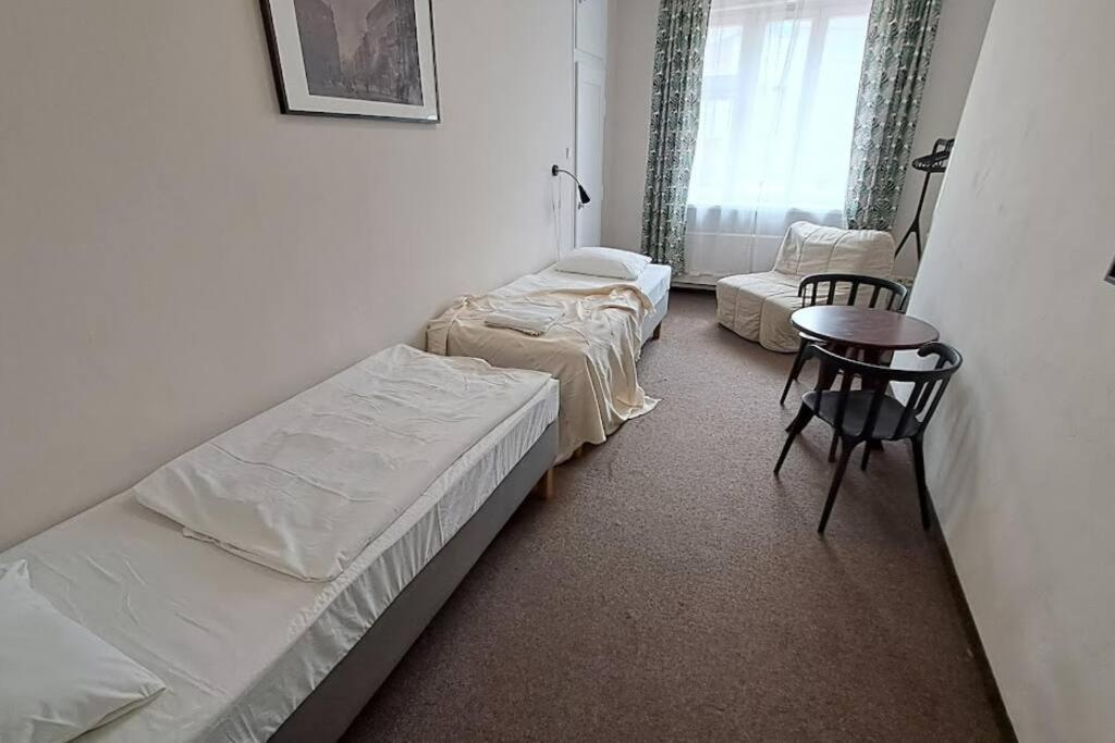 Flat in Zizkov with free underground parking -501-