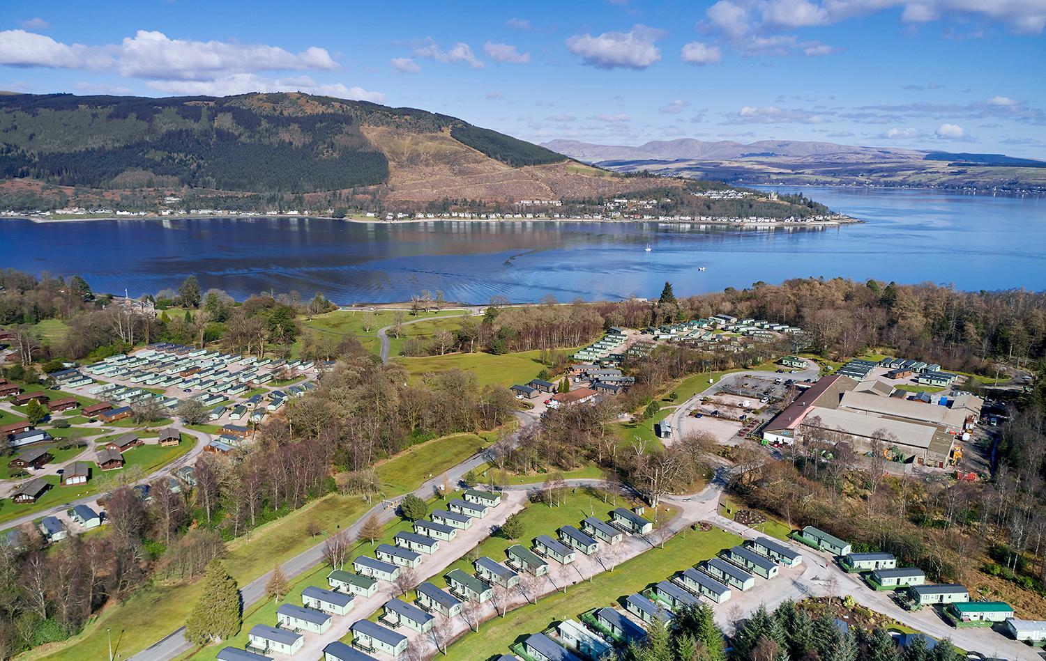 Hunters Quay Holiday Village view 3