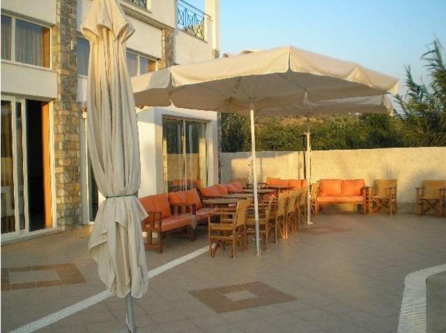 outdoor BBQ area