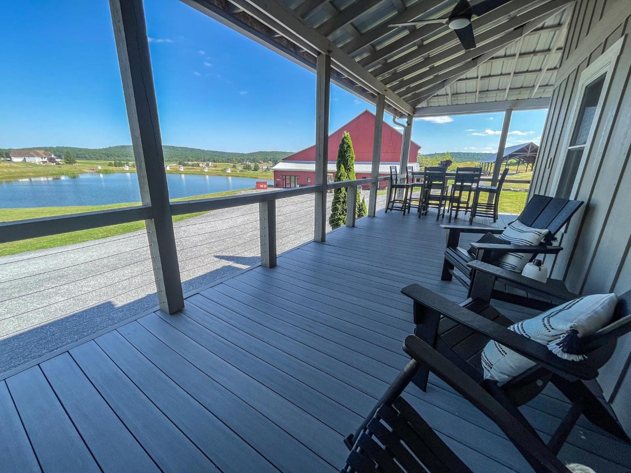 Historic Farm Near Lake 10 Acres Newly Renovated view 2