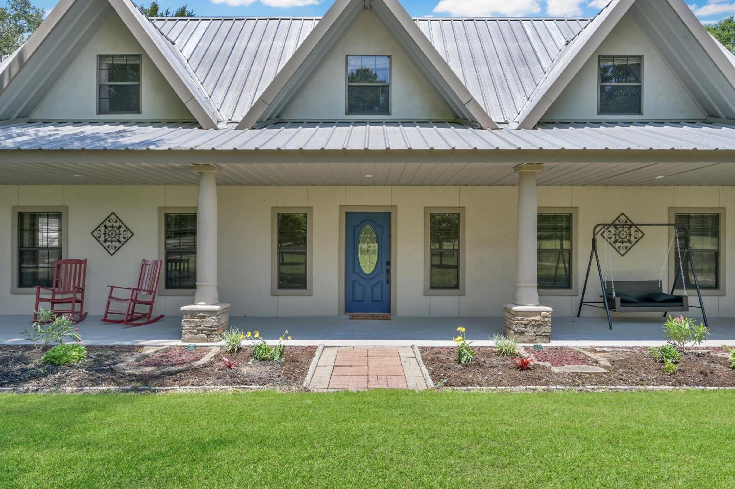 Massive Texas Ranch House By Lake and Forest view 3