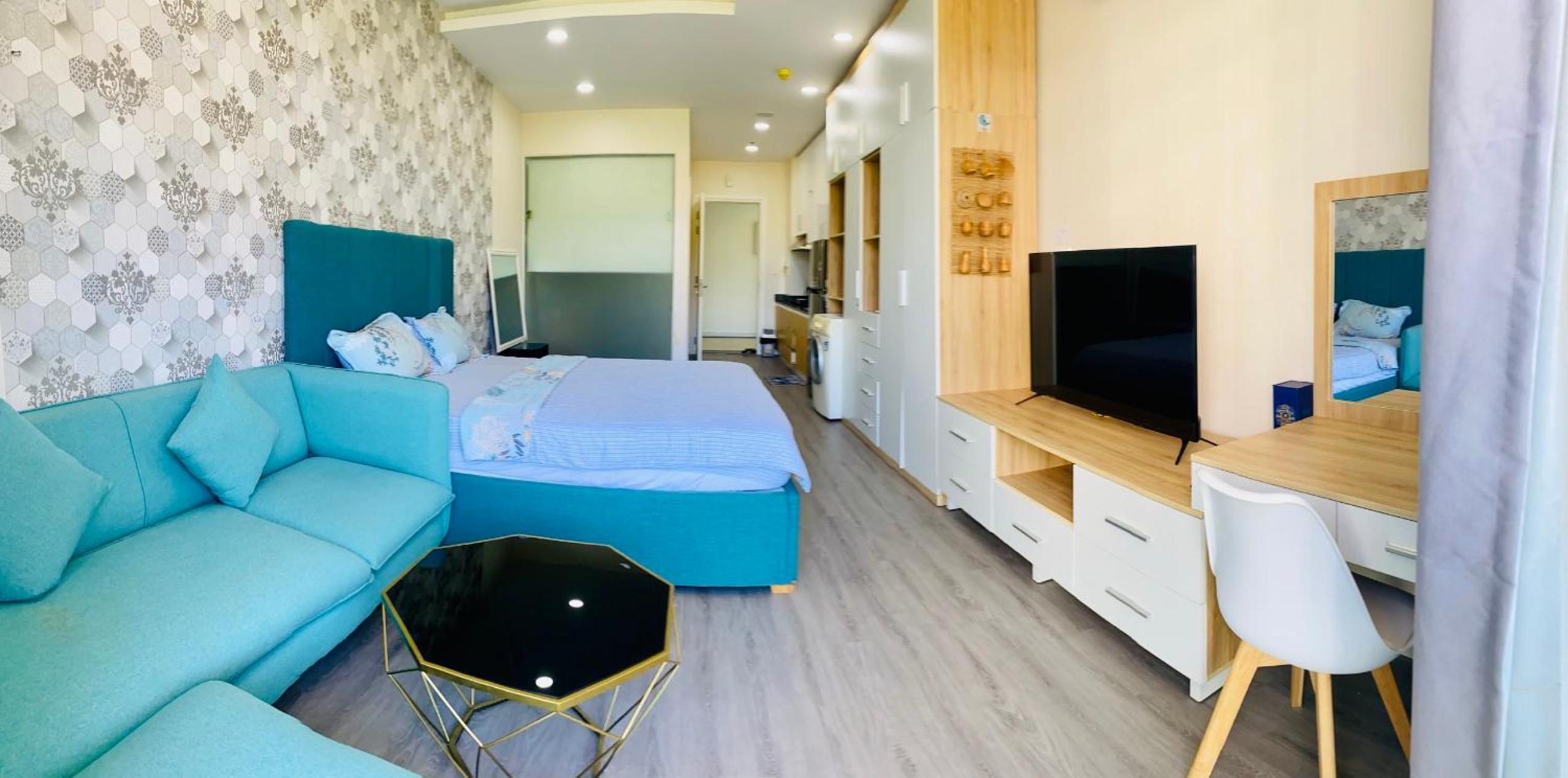 Ocean View Studio, 1BR-apartment, Sealinks City, Mui Ne