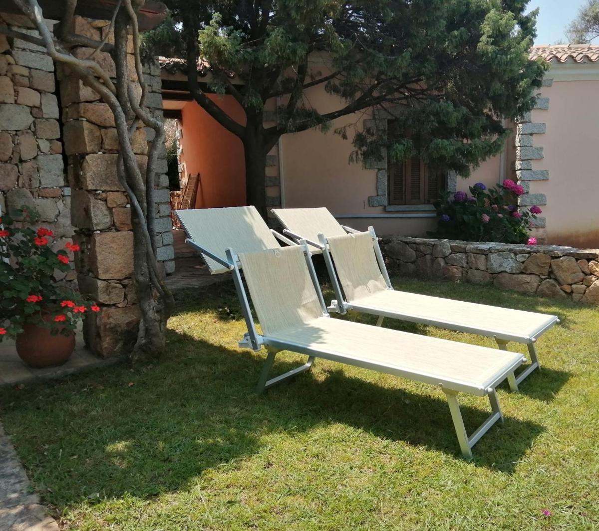 outdoor BBQ area