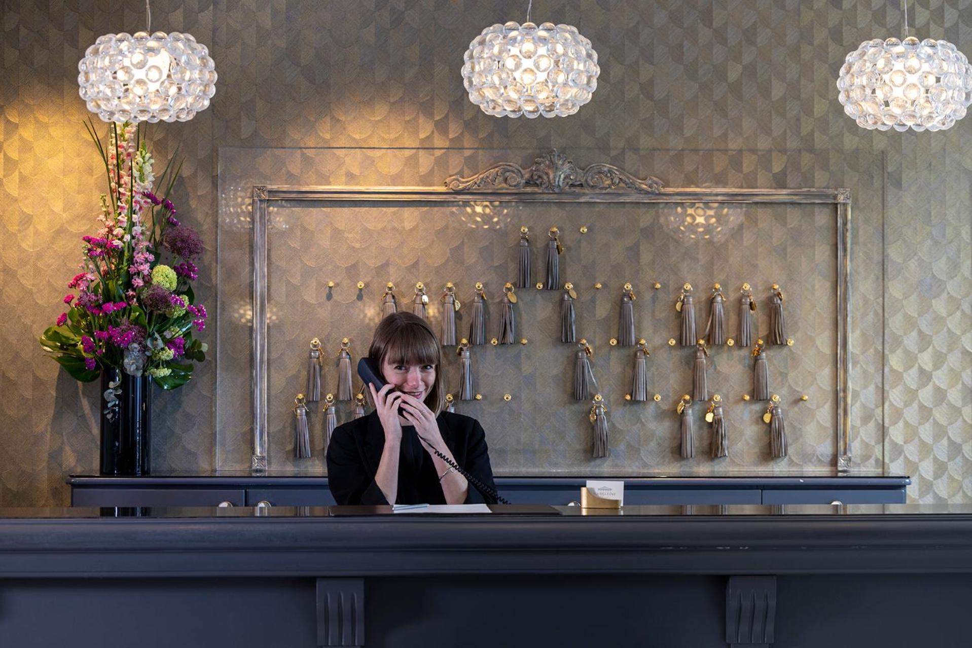 hotel reception