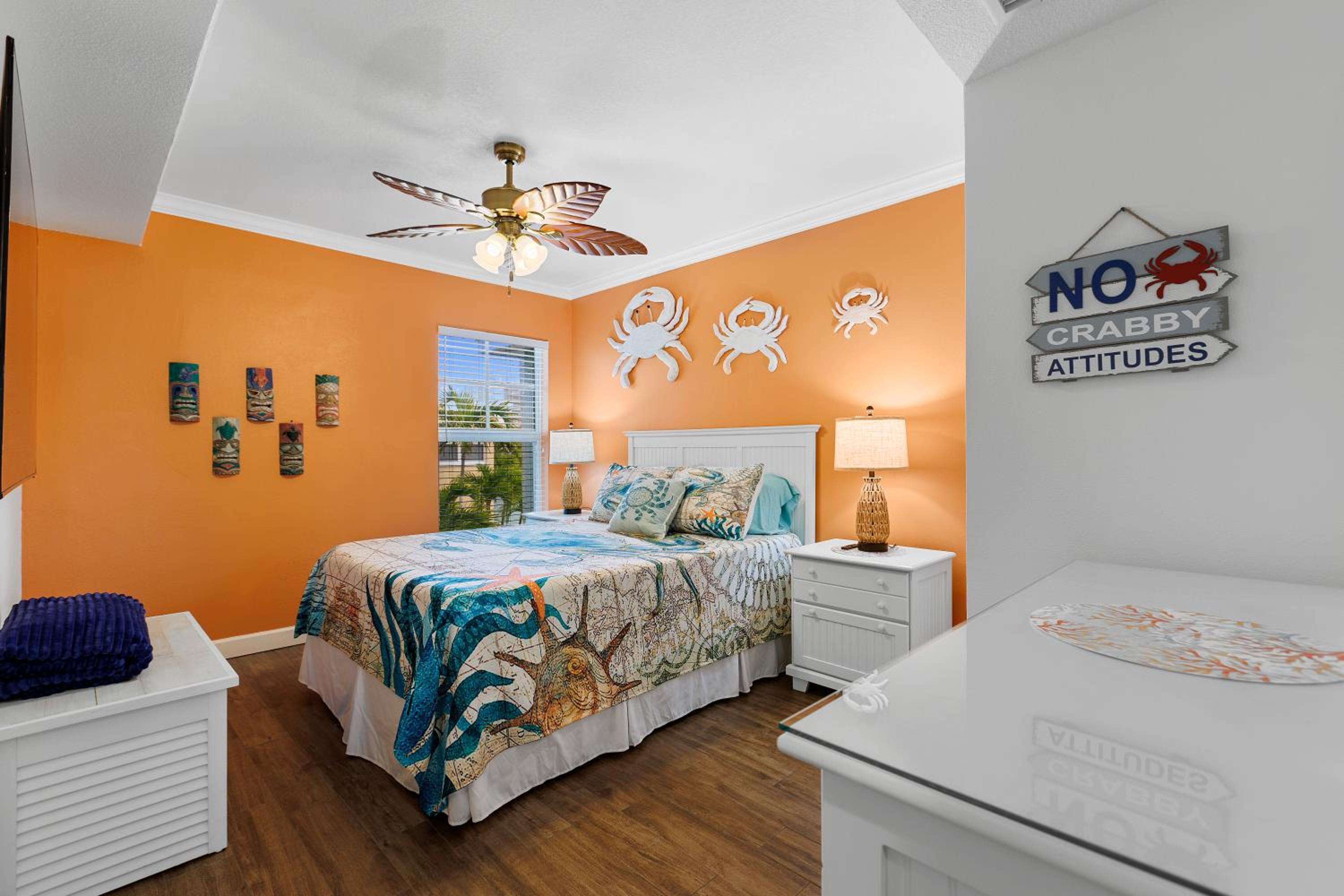 Tiki Blue Crab Cabana Beach Condo in Paradise
