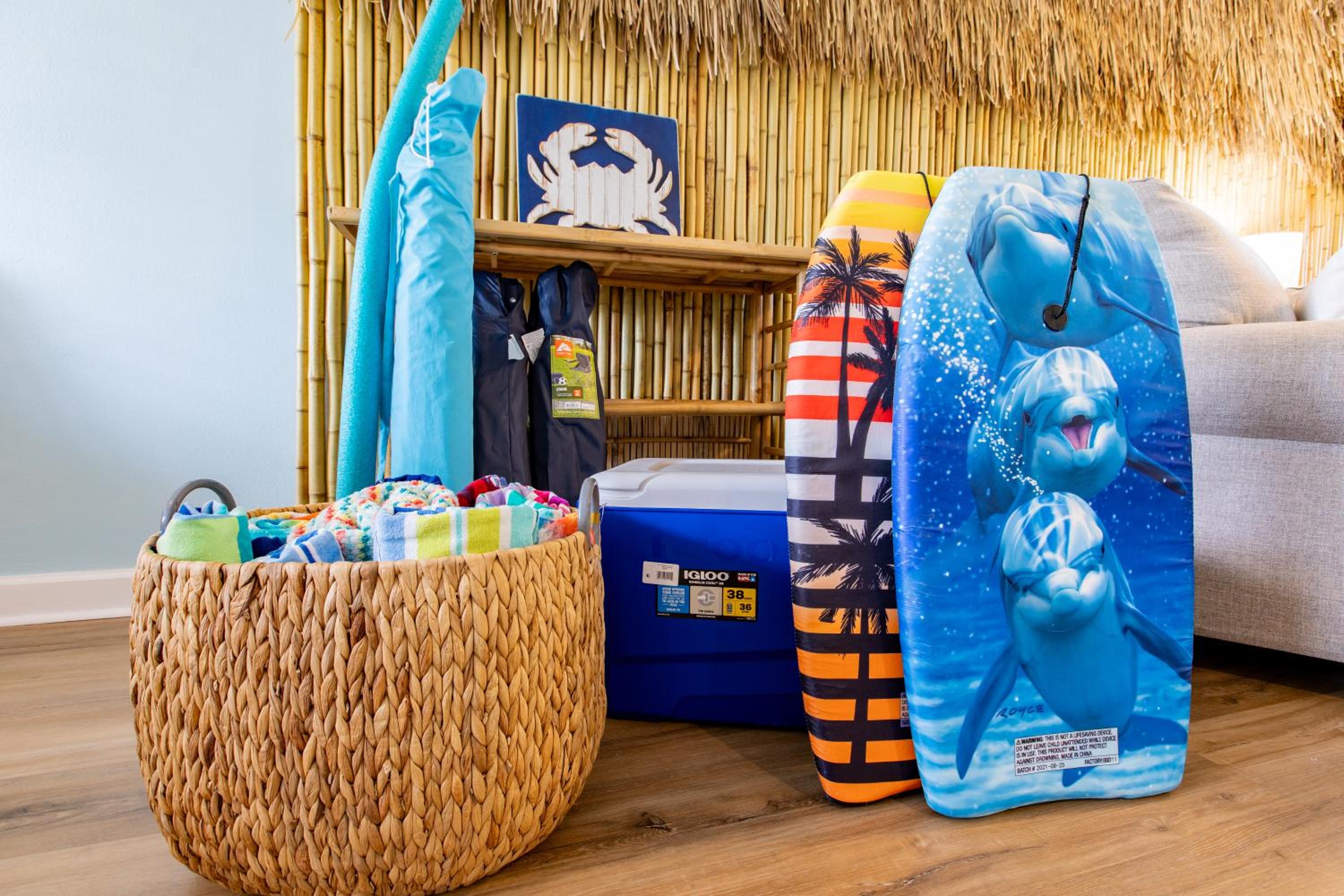 Tiki Blue Crab Cabana Beach Condo in Paradise