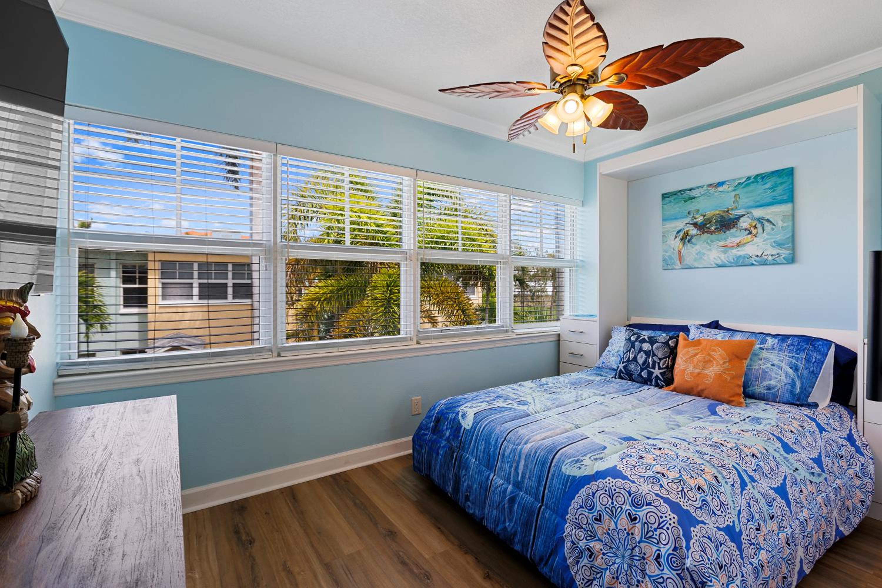 Tiki Blue Crab Cabana Beach Condo in Paradise